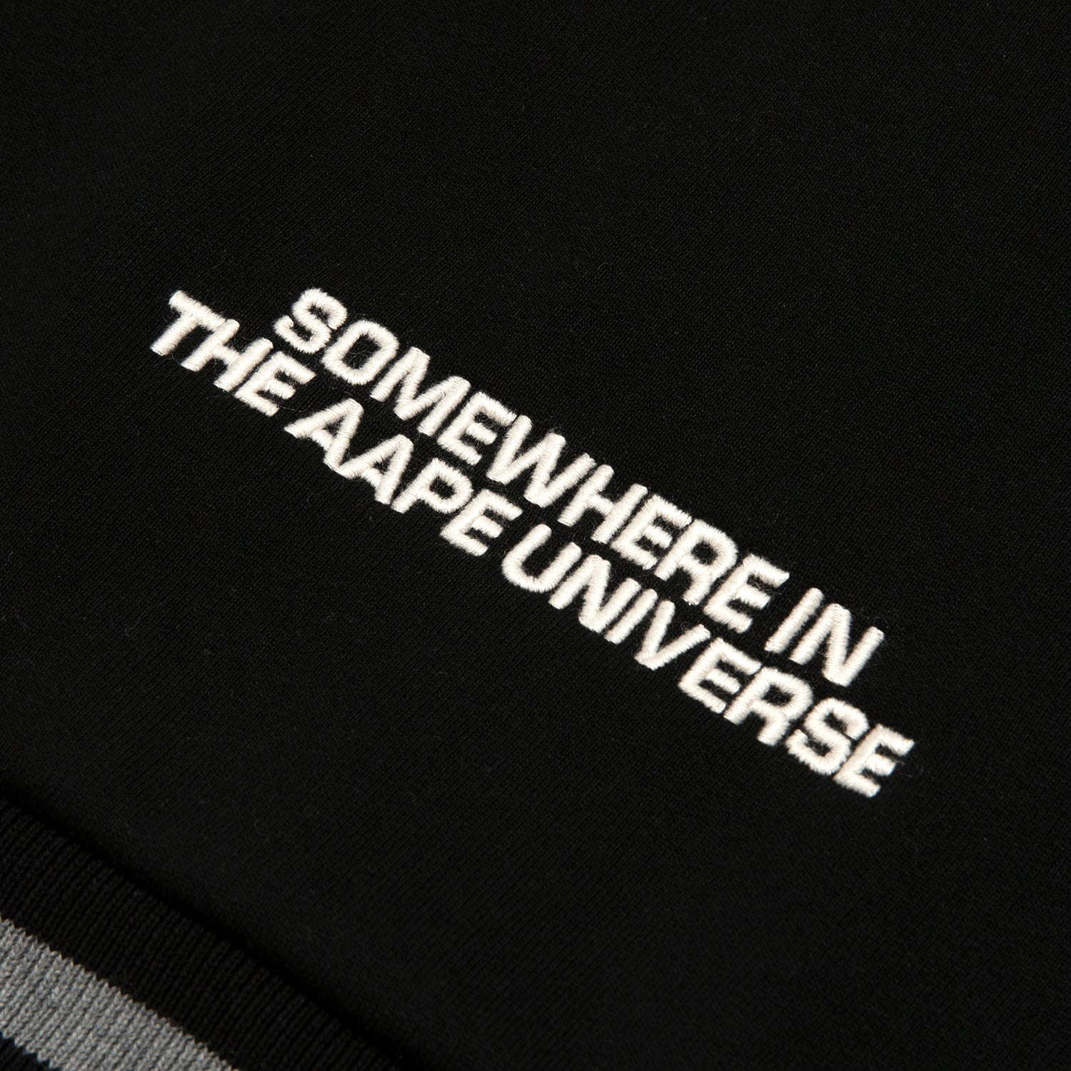 AAPENOW MOONFACE LOGO BASEBALL JACKET