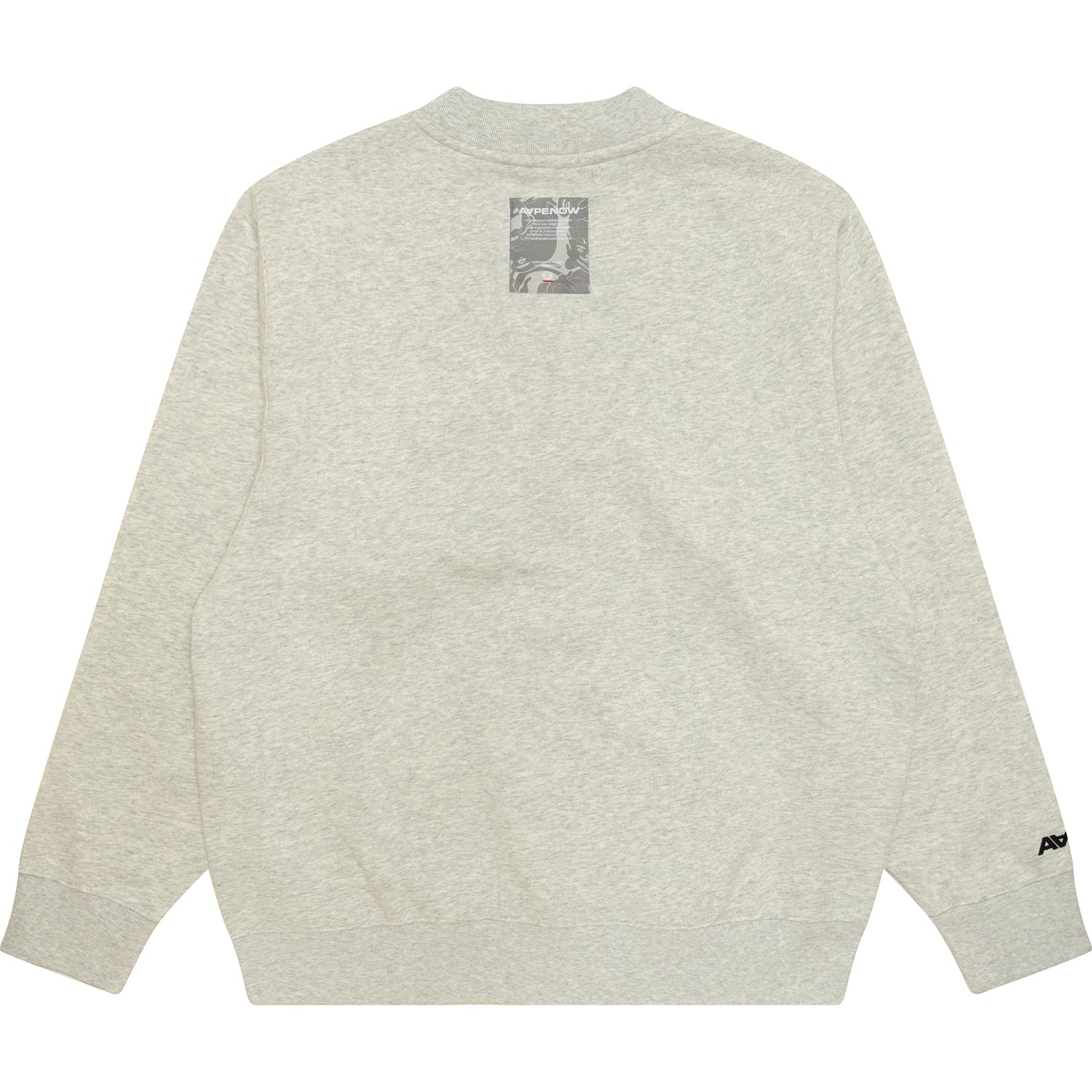 AAPE NOW MOONFACE LOGO BUTTON DOWN CARDIGAN