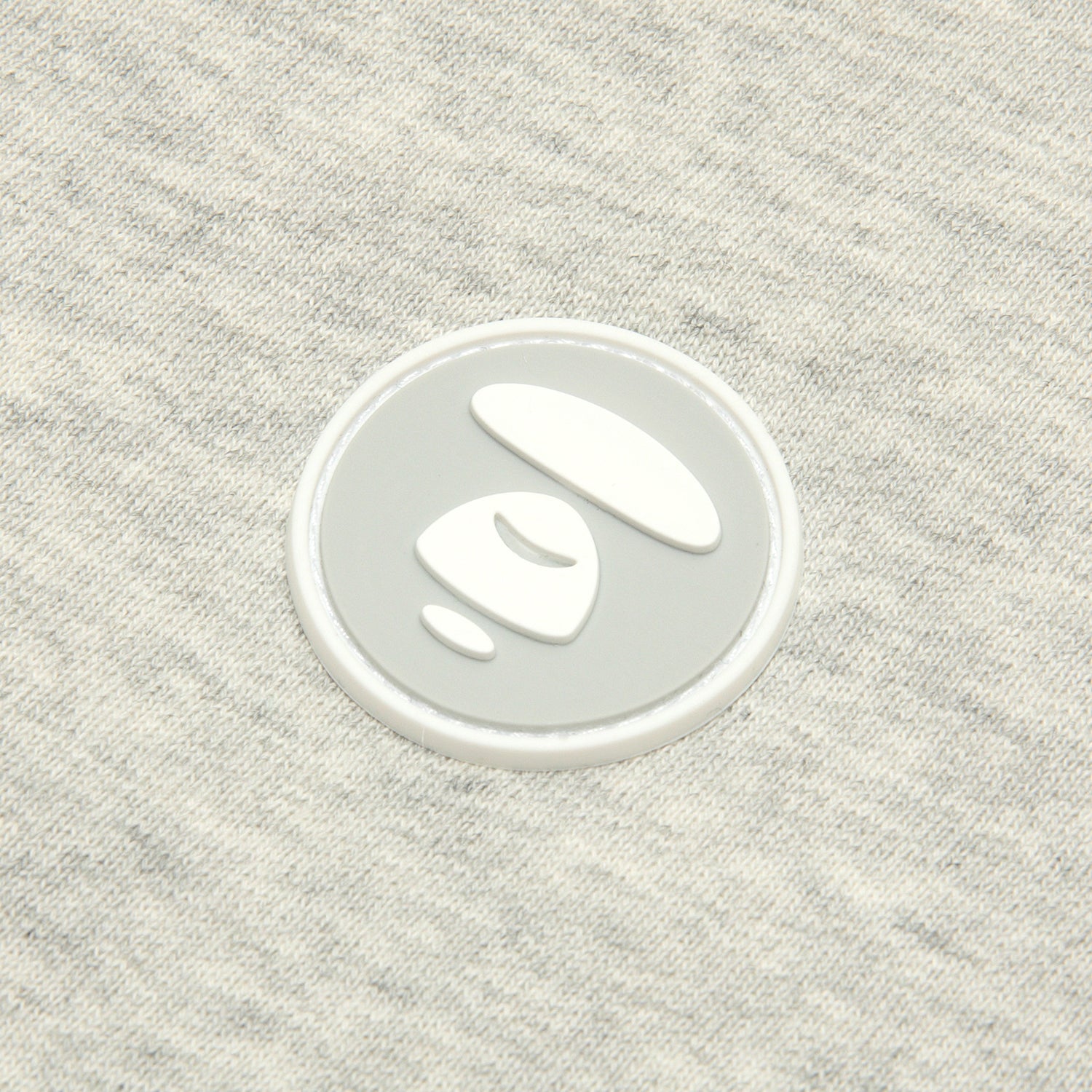 AAPE NOW MOONFACE LOGO BUTTON DOWN CARDIGAN