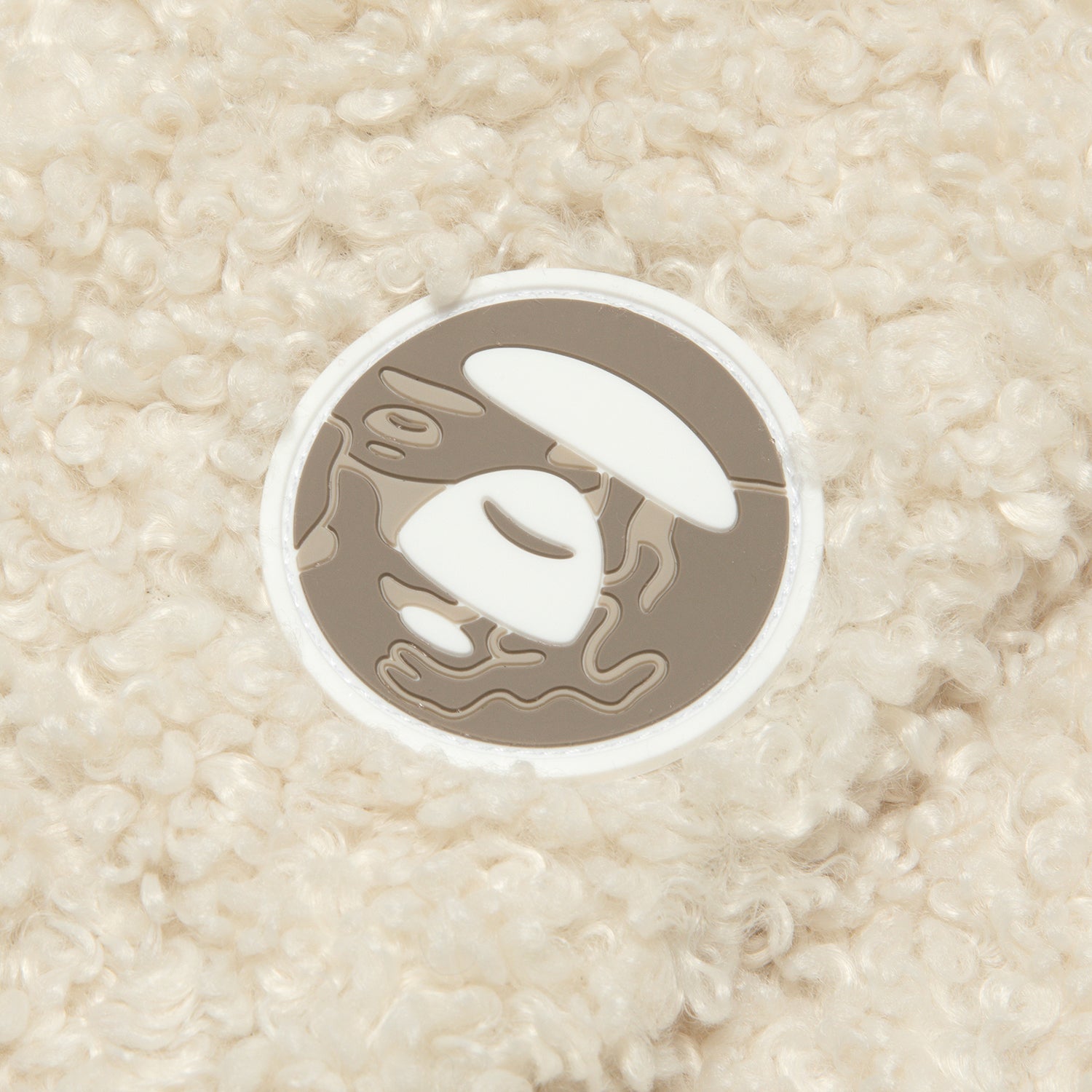 MOONFACE LOGO SHERPA FLEECE JACKET