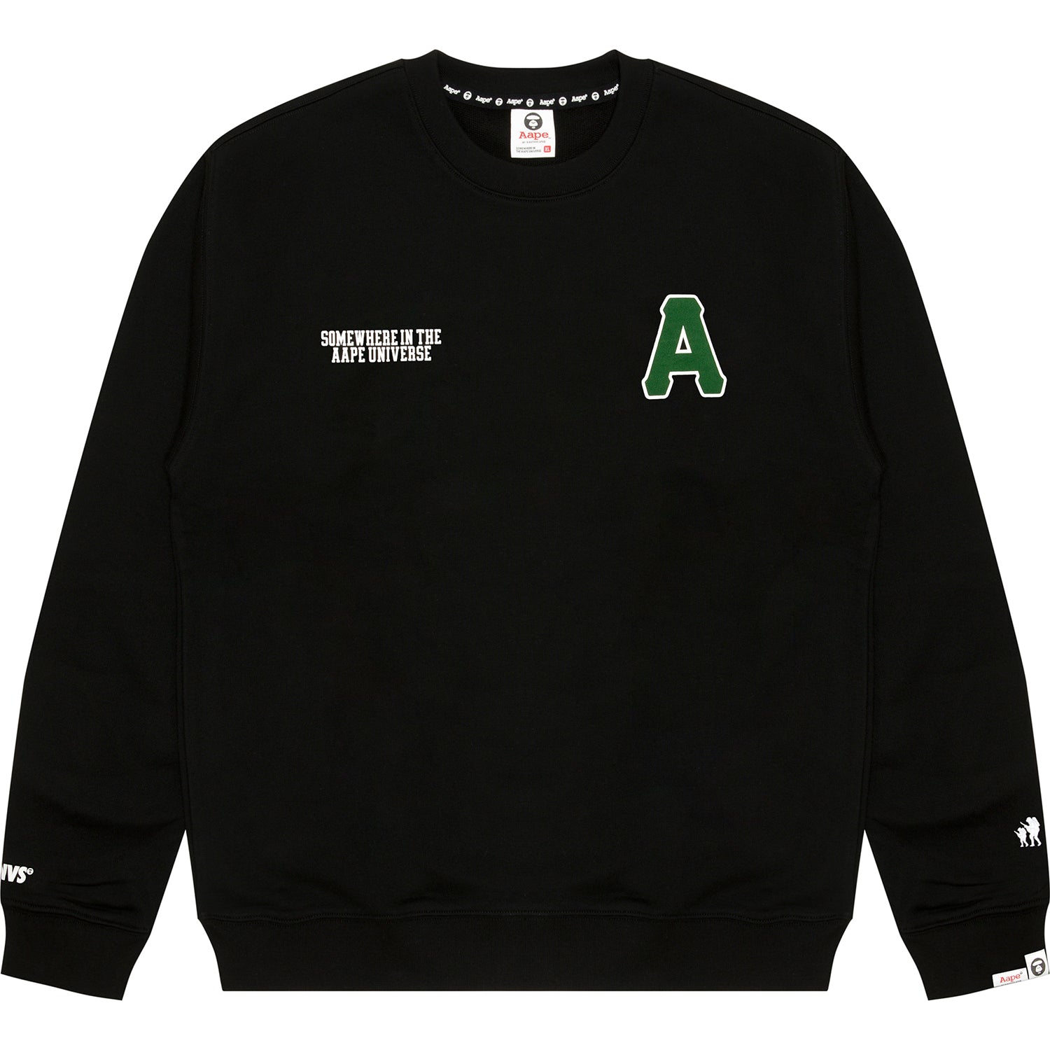 LETTER LOGO CREW NECK SWEATSHIRT