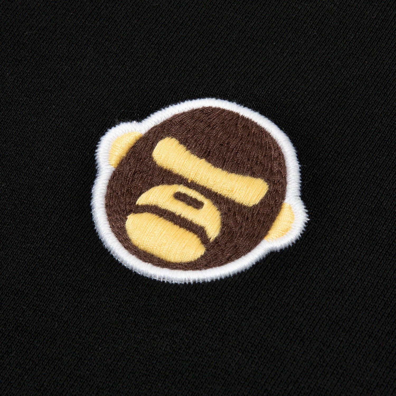 AAPER MOONFACE LOGO CREW NECK SWEATSHIRT