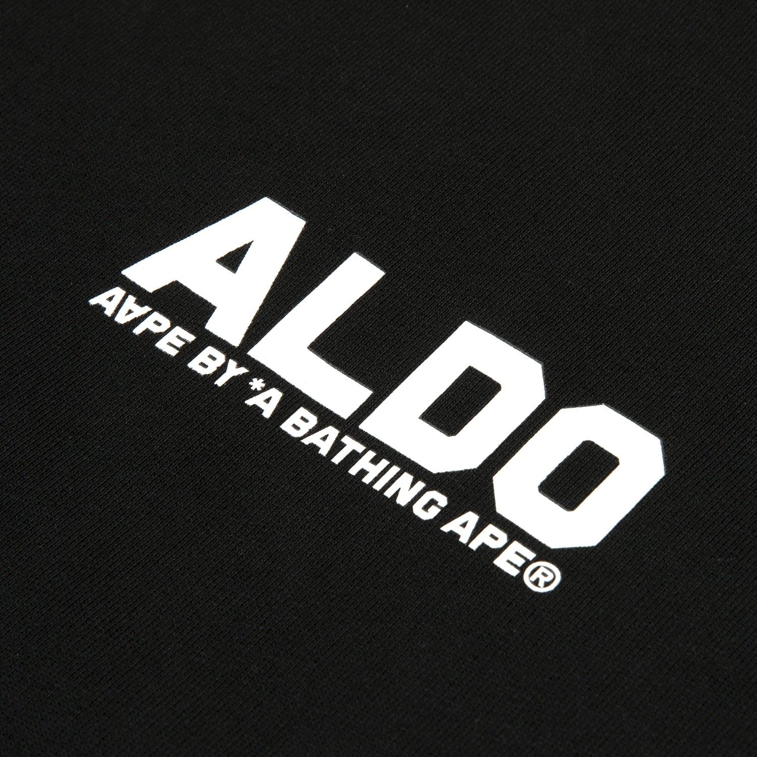 AAPER MOONFACE LOGO CREW NECK SWEATSHIRT