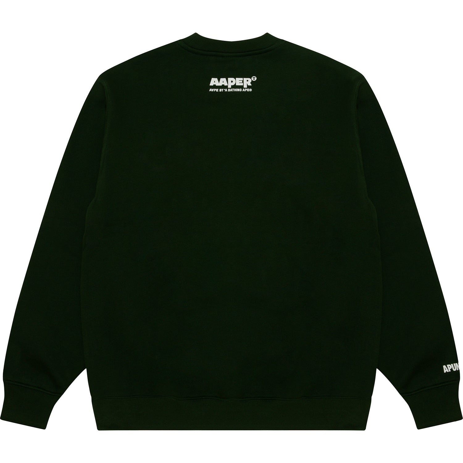 AAPER MOONFACE LOGO CREW NECK SWEATSHIRT