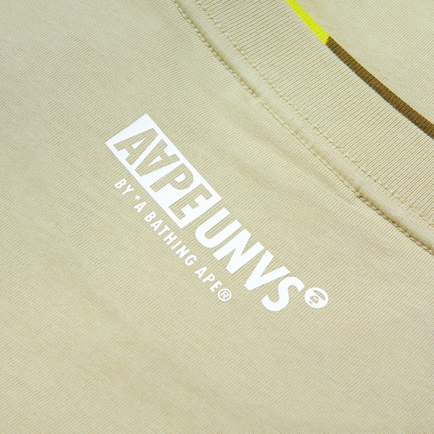 MOONFACE PANELLED PRINTED TEE