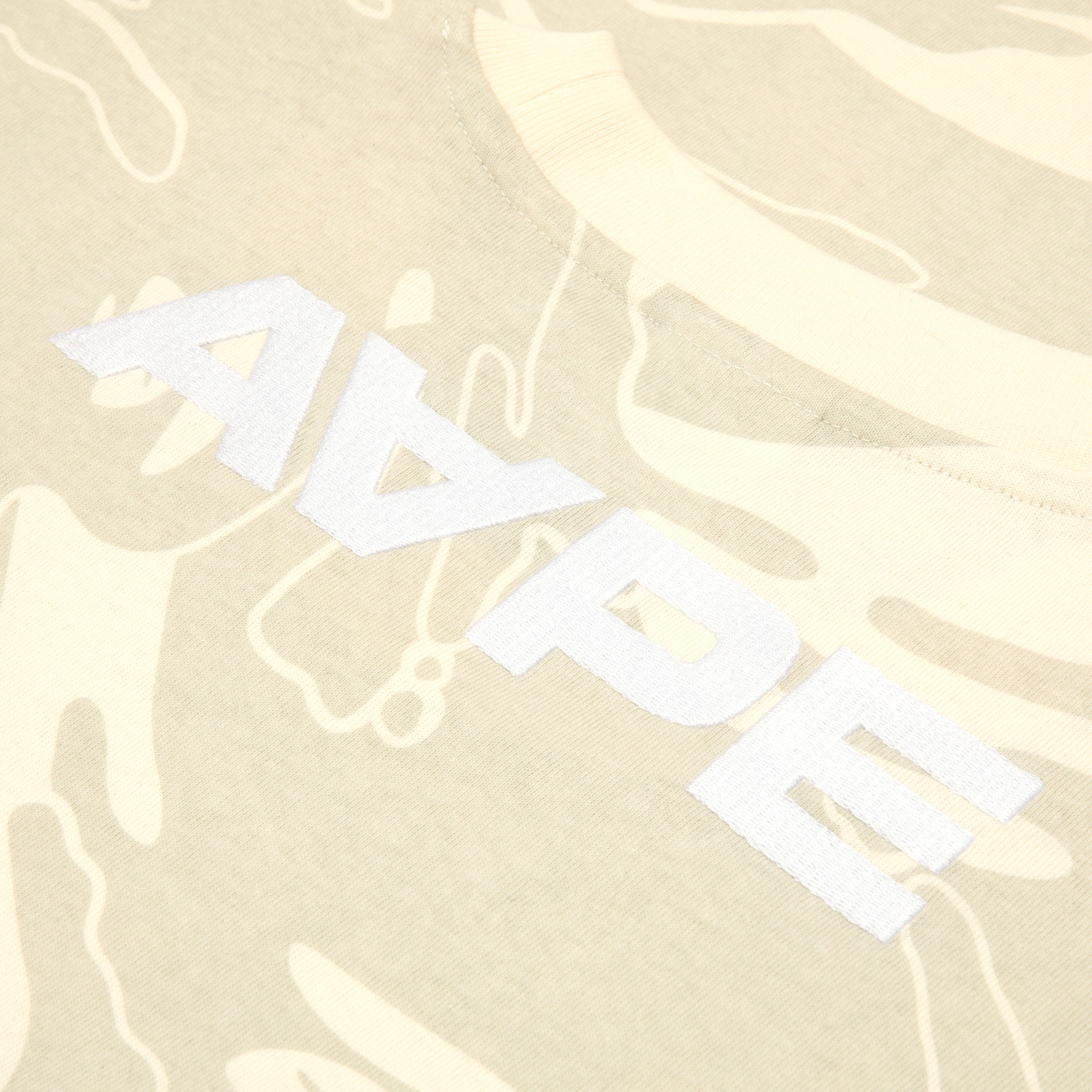 MOONFACE EMBROIDERED CAMO TEE