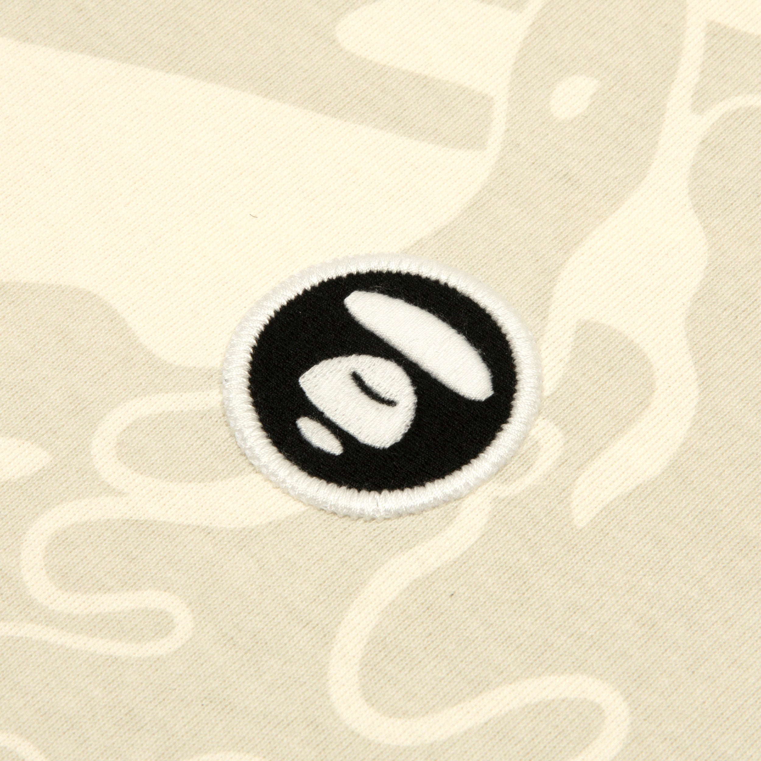 MOONFACE EMBROIDERED CAMO TEE