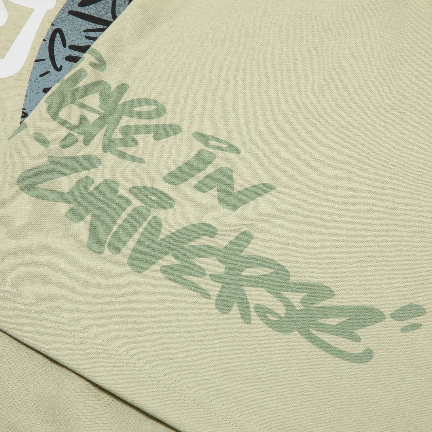 MOONFACE TEXT PRINT TEE