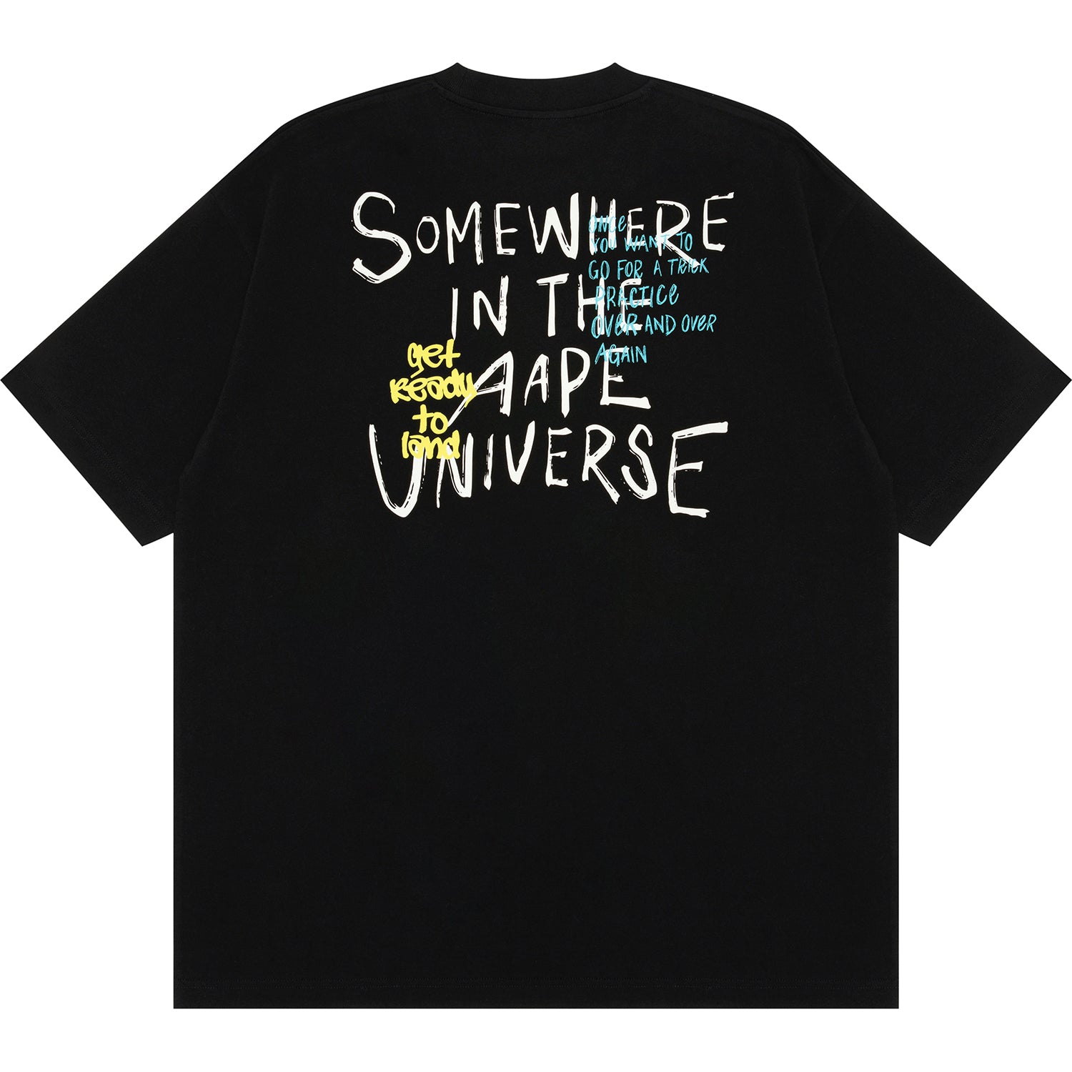 MOONFACE GRAFFITI PRINTED TEE