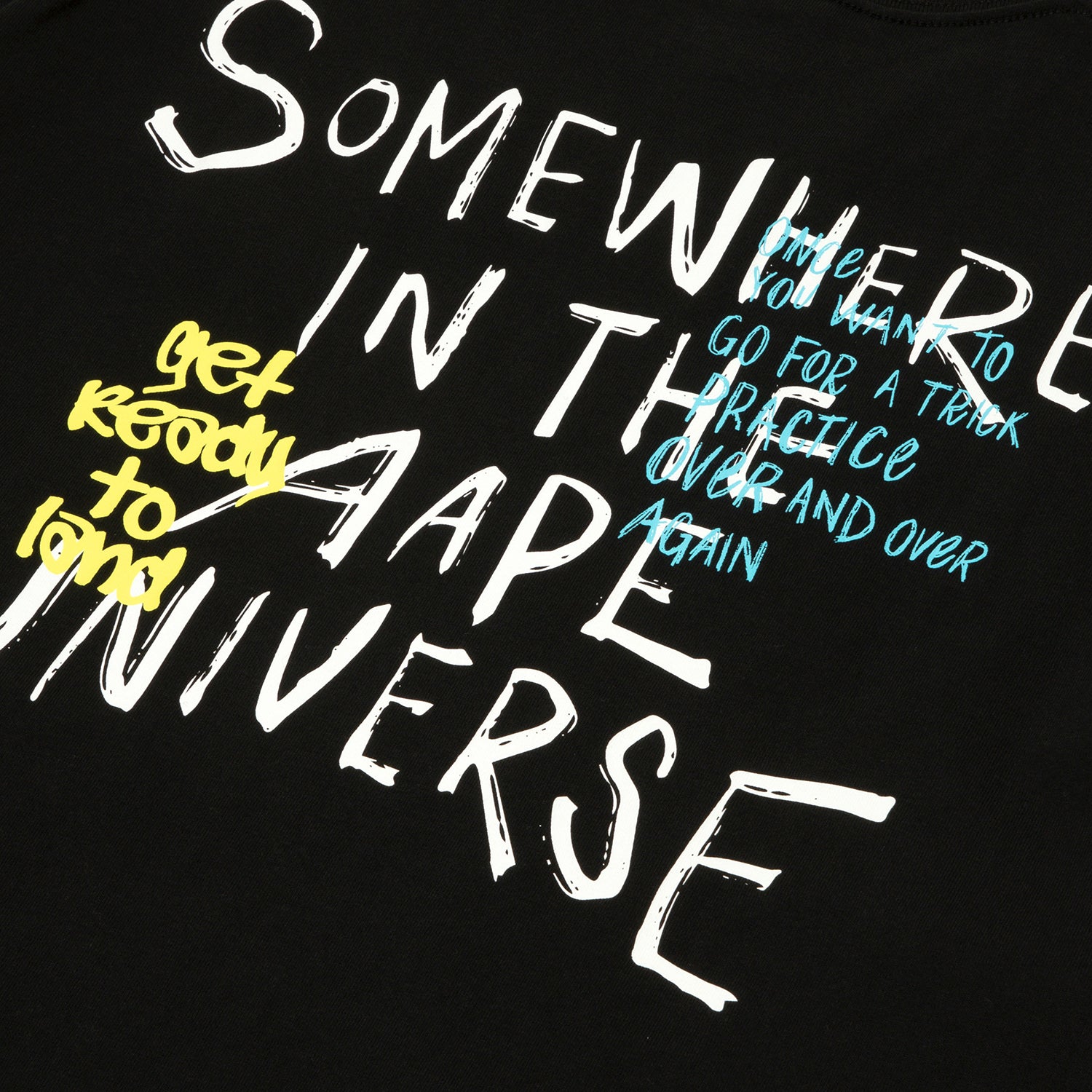 MOONFACE GRAFFITI PRINTED TEE