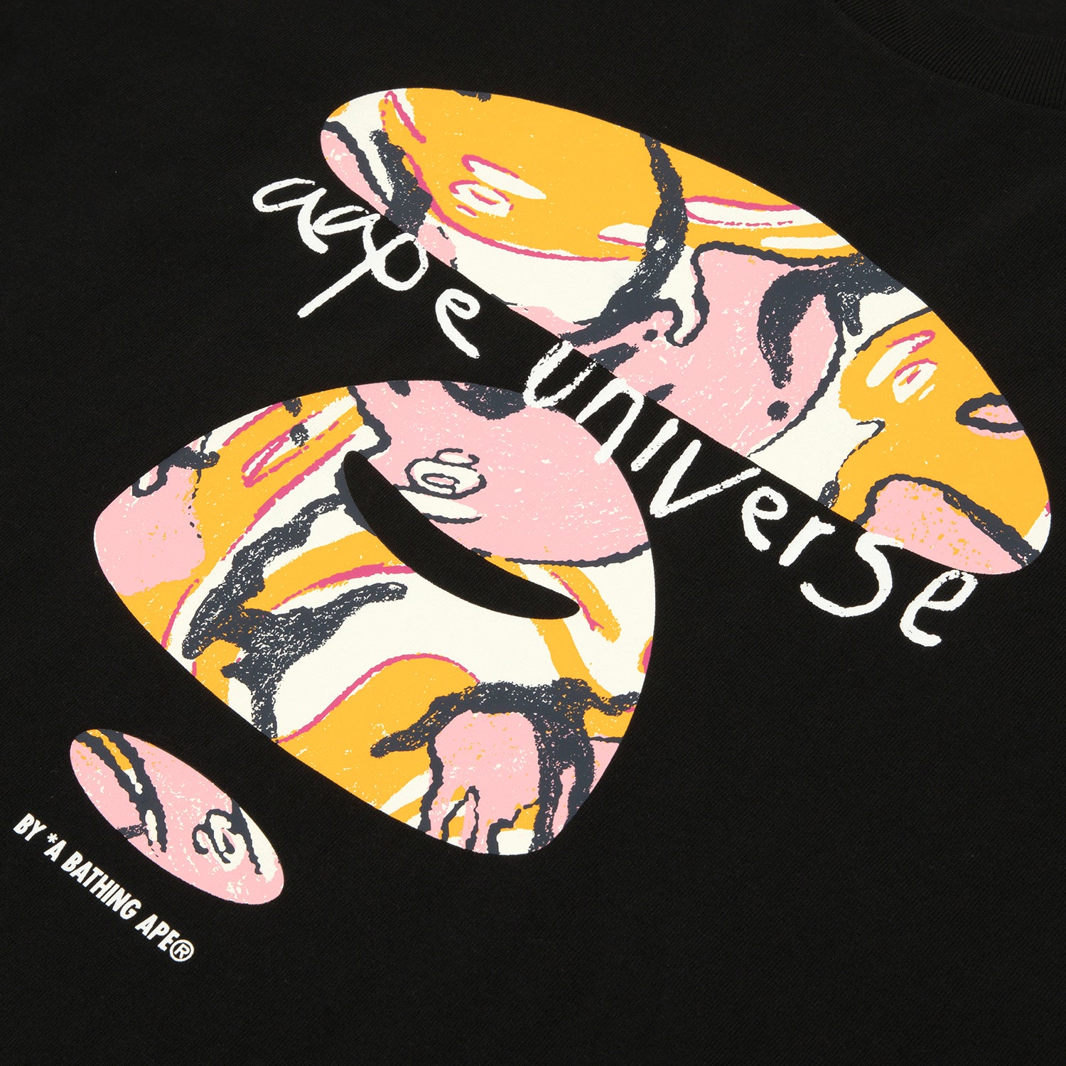 MOONFACE GRAFFITI PRINTED TEE