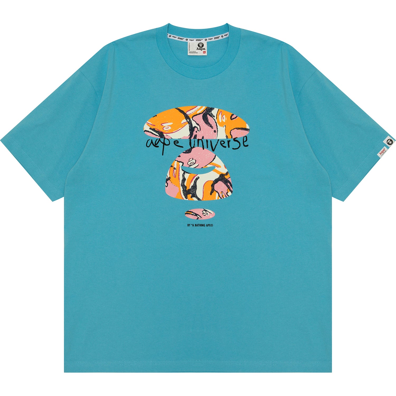 MOONFACE GRAFFITI PRINTED TEE