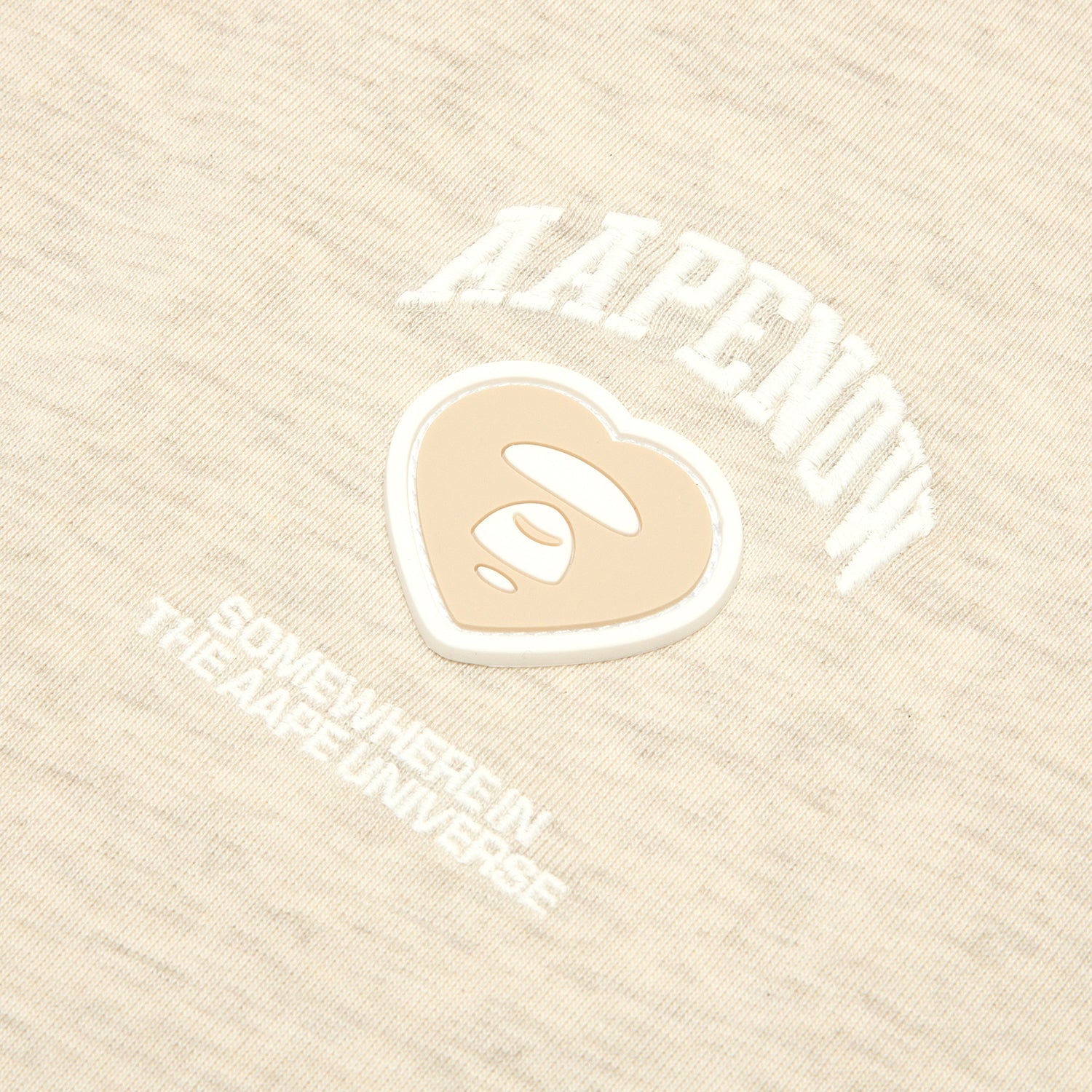 AAPTEM1600XAO/AAPENOW MOONFACE HEART LOGO SHORT SLEEVE TEE