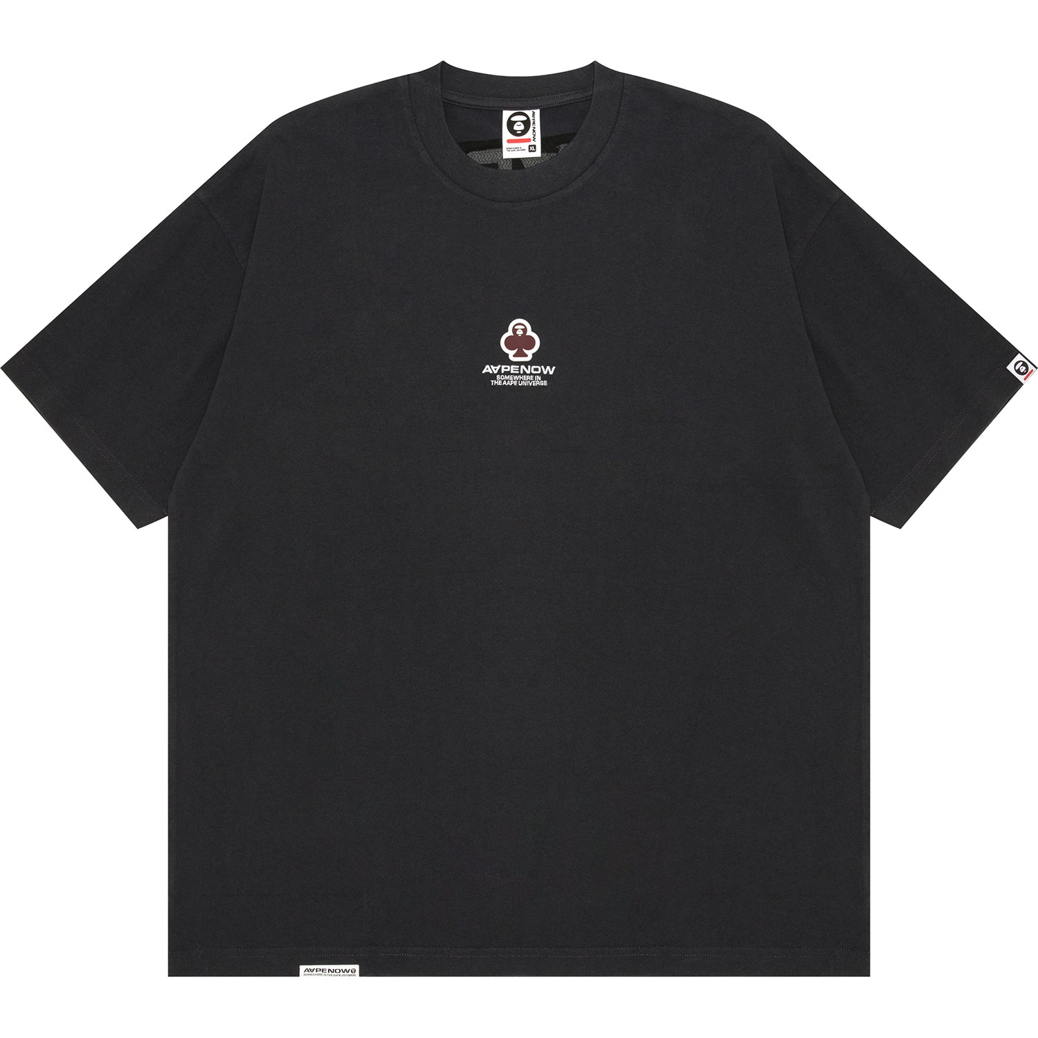 AAPENOW CLOVER MOONFACE LOGO TEE