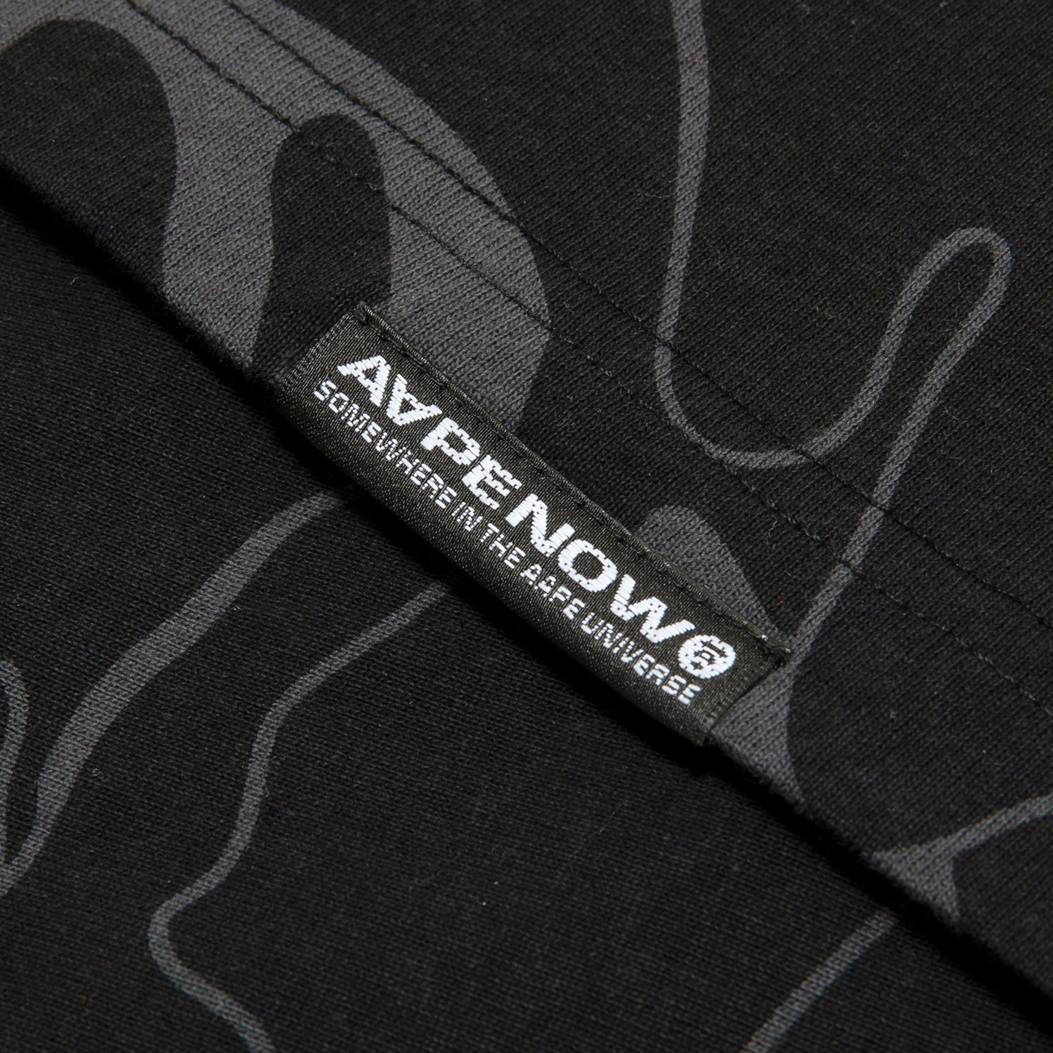 AAPTEM1602XXO/MOONFACE LOGO CAMO SHORT SLEEVE TEE