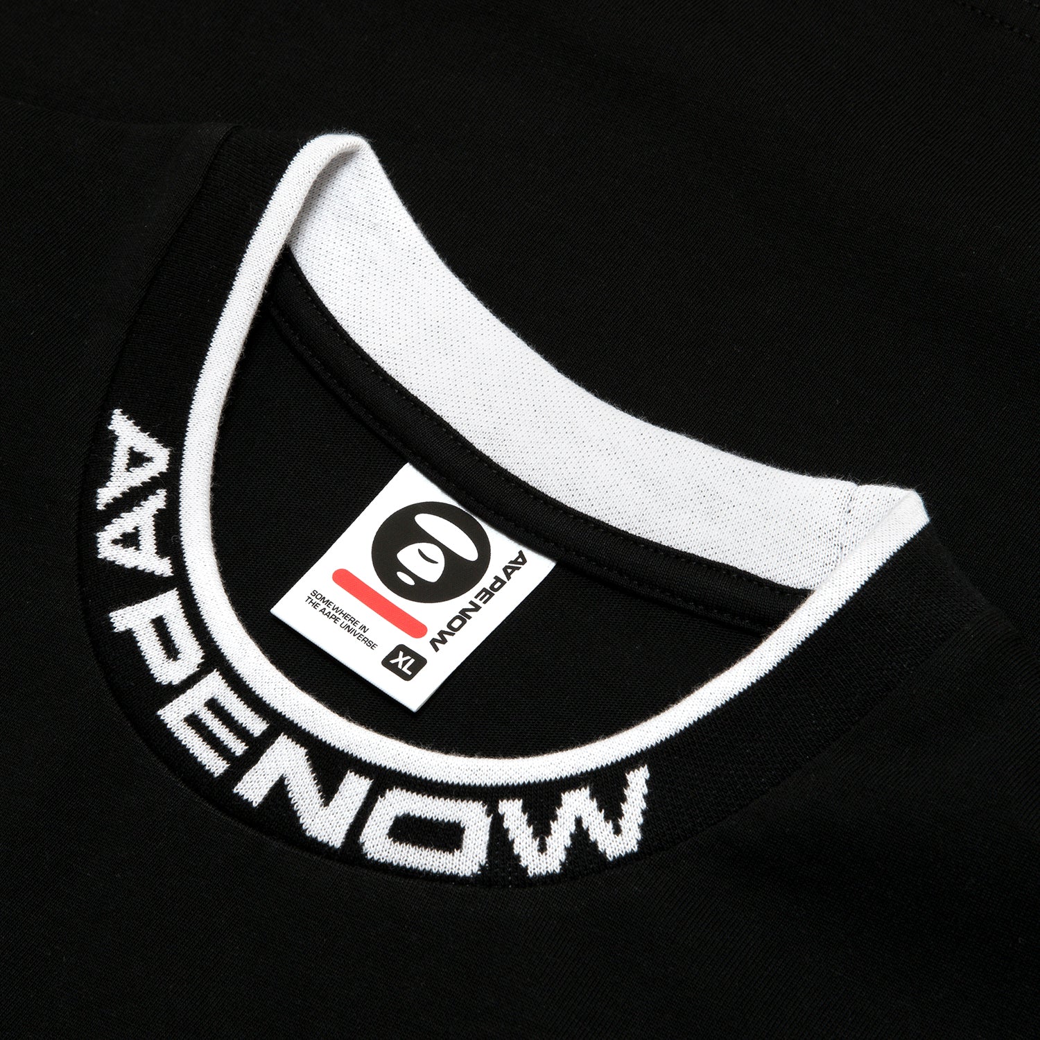 AAPTEM1604XXO/AAPENOW MOONFACE LOGO RELAXED FIT TEE