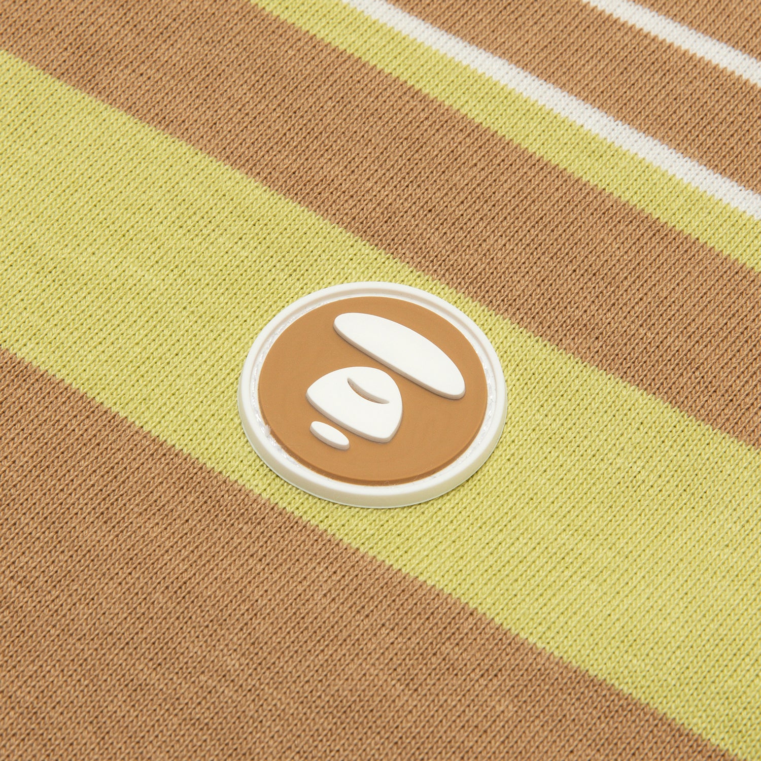 AAPTEM1605XXO/MOONFACE LOGO STRIPE TEE