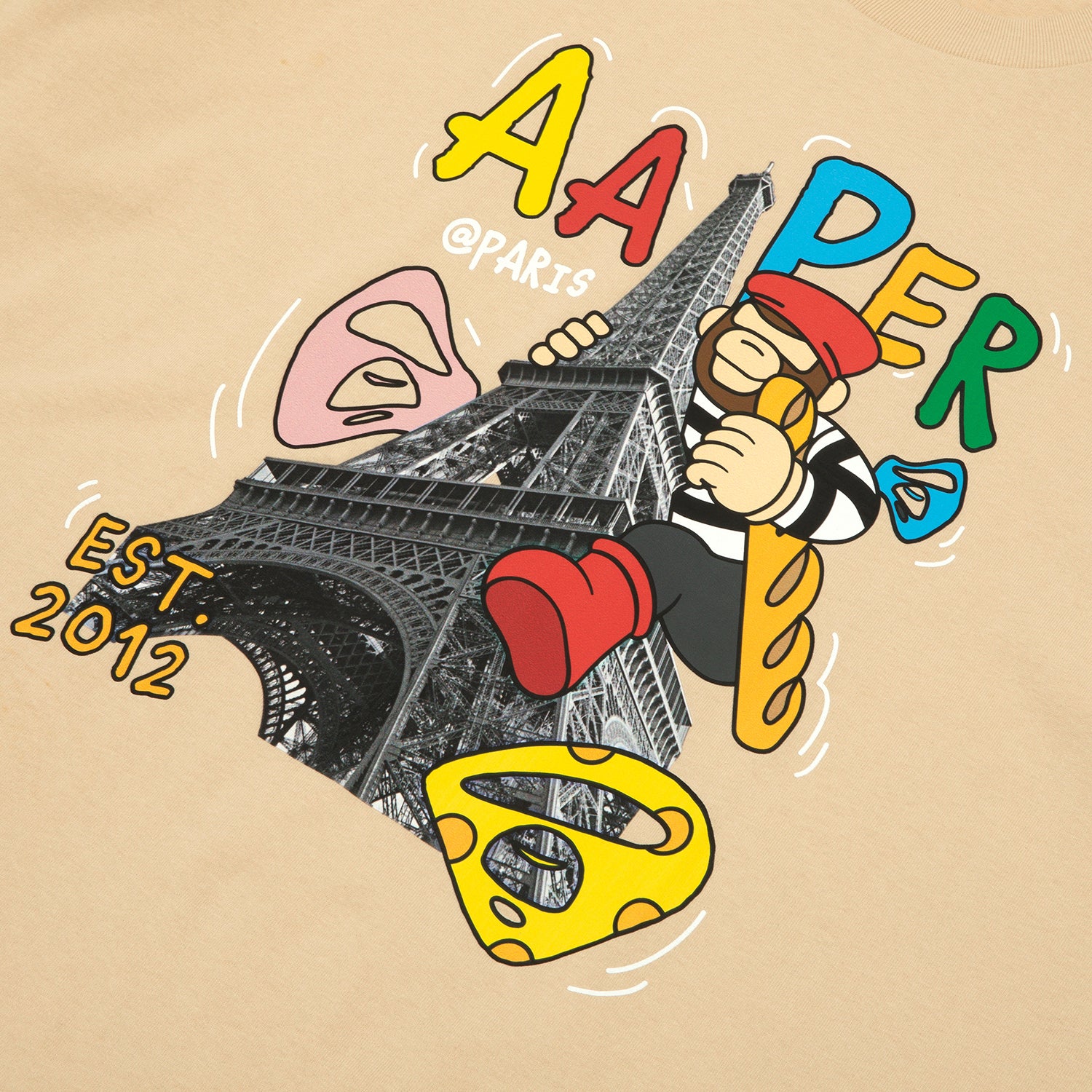 AAPER GRAPHIC-PRINT SHORT SLEEVE TEE
