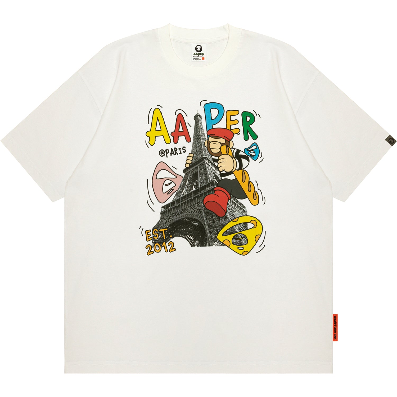 AAPER GRAPHIC-PRINT SHORT SLEEVE TEE