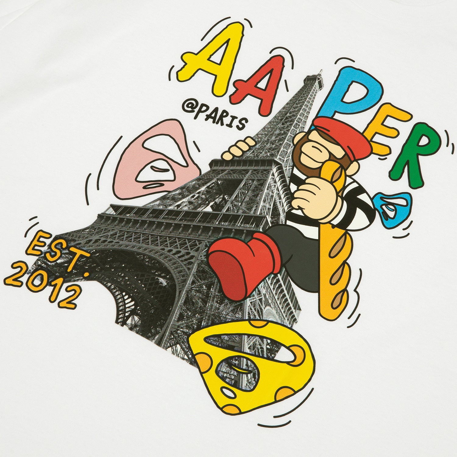 AAPER GRAPHIC-PRINT SHORT SLEEVE TEE
