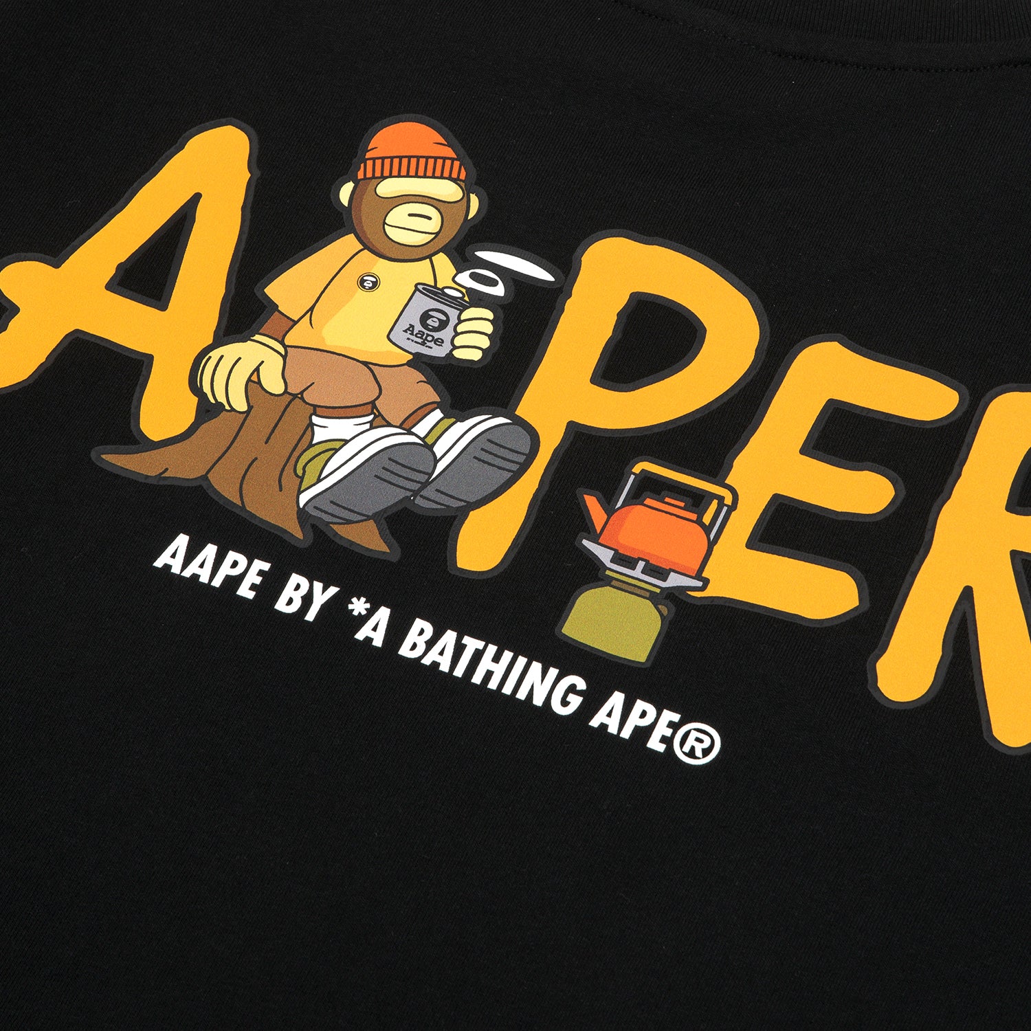 AAPER GRAPHIC-PRINT SHORT SLEEVE TEE