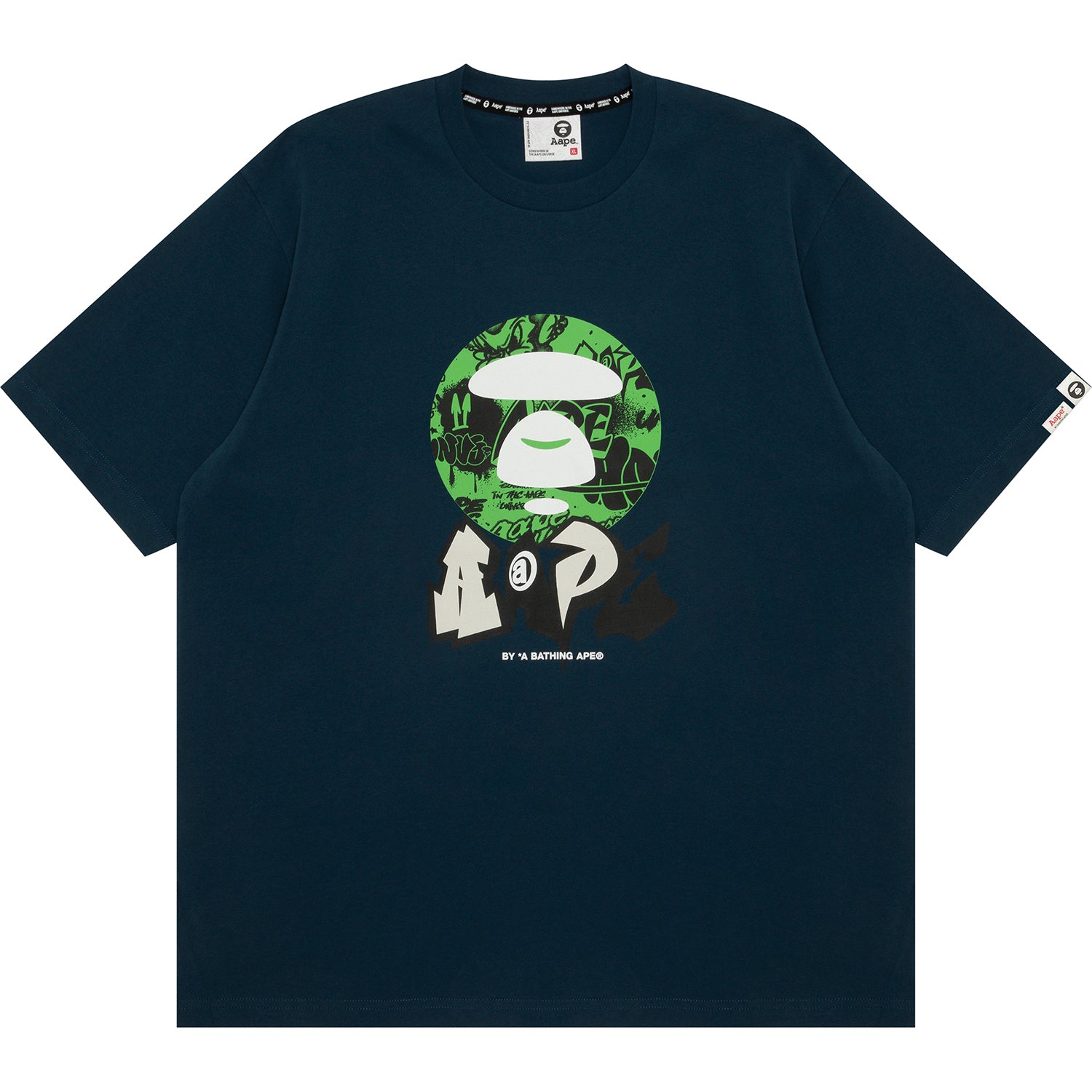 AAPTEM1634XXO/MOONFACE LOGO SHORT SLEEVE TEE