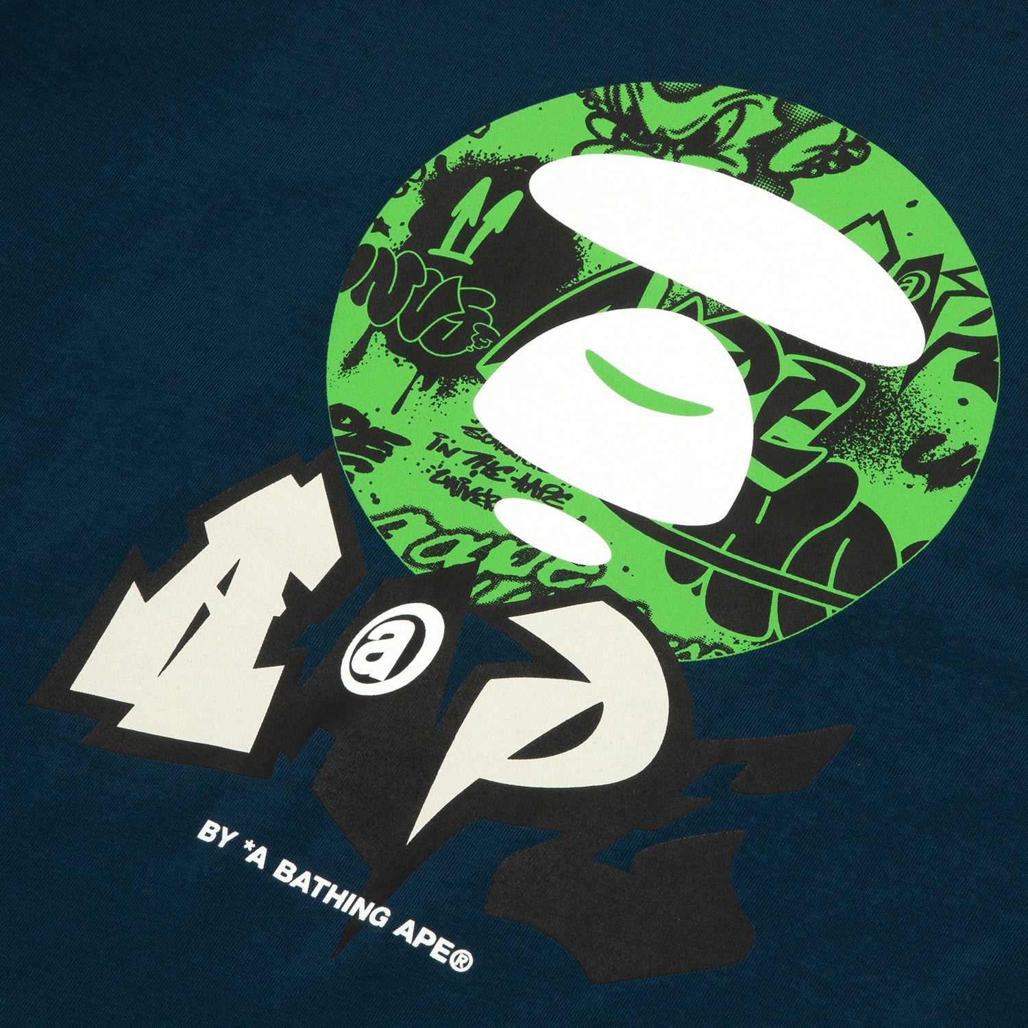 AAPTEM1634XXO/MOONFACE LOGO SHORT SLEEVE TEE