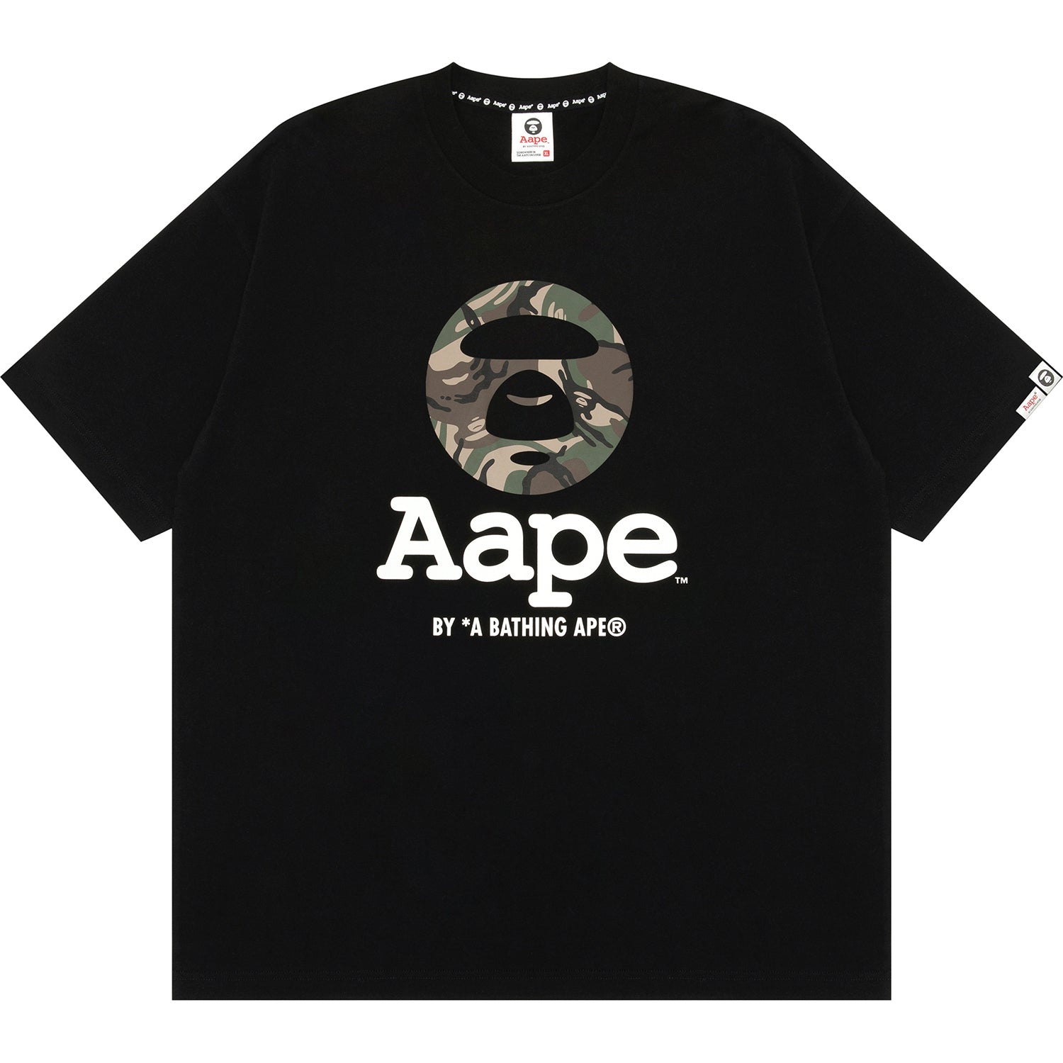 CAMO MOONFACE LOGO TEE