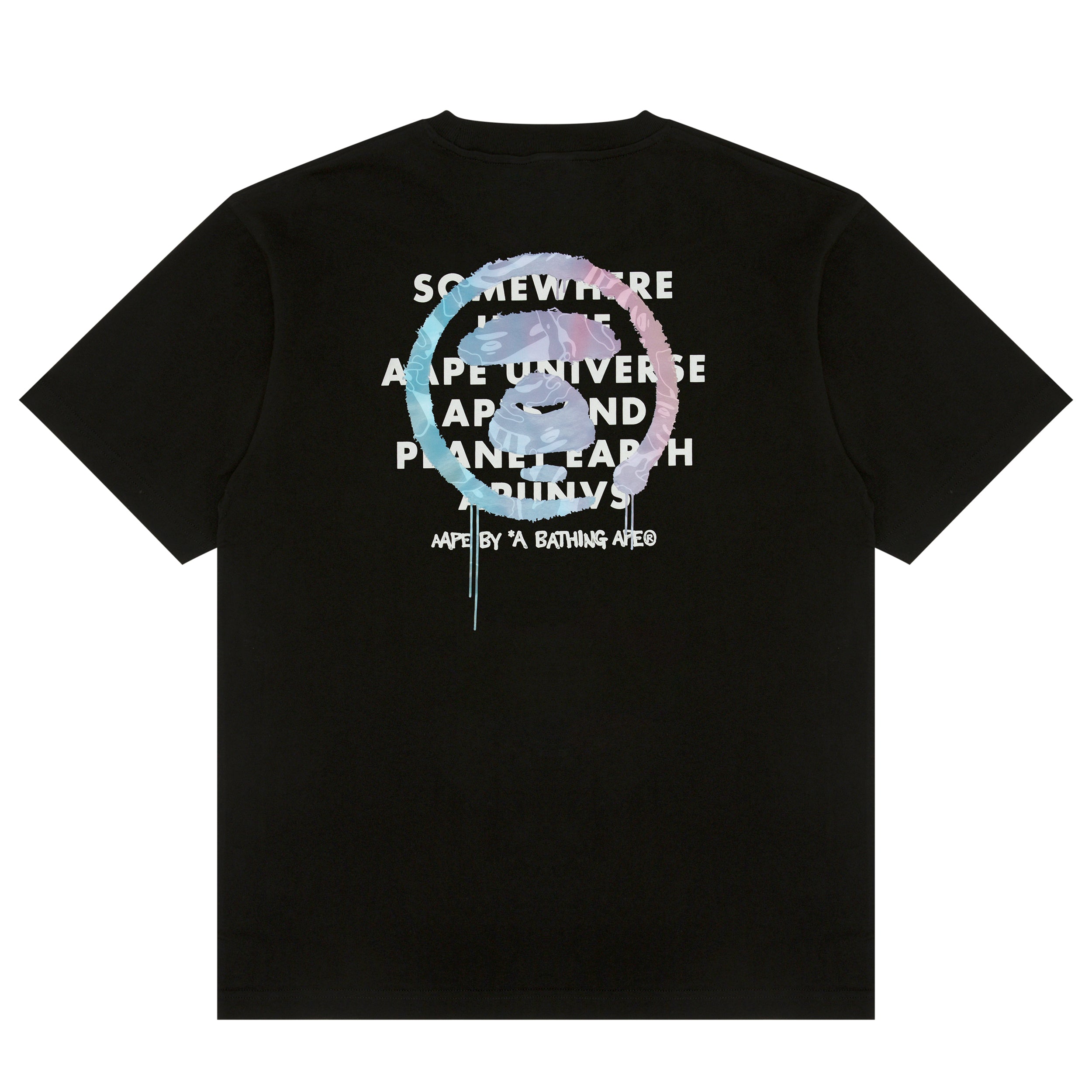 AAPEUNVS MOONFACE LOGO SHORT SLEEVE TEE