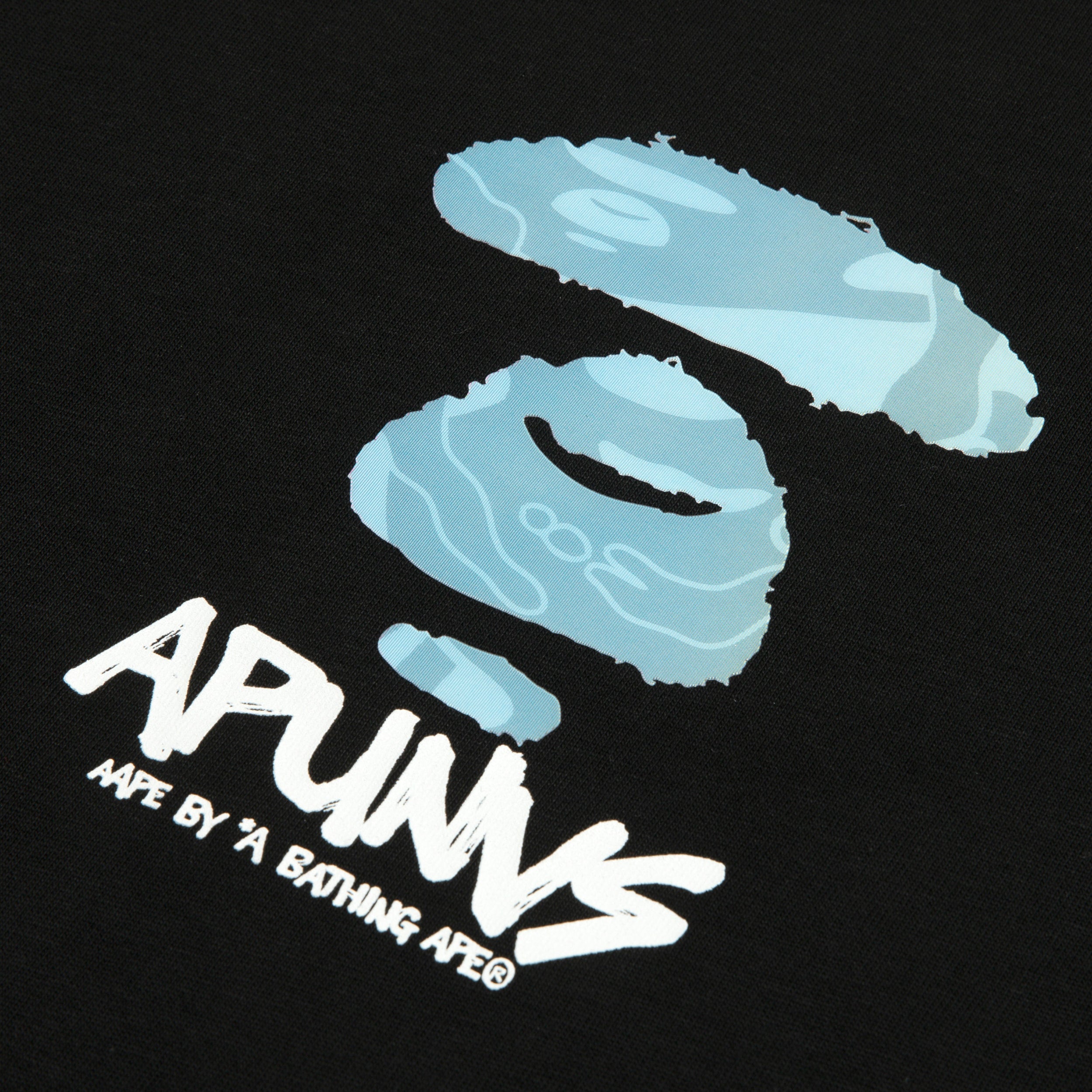 AAPEUNVS MOONFACE LOGO SHORT SLEEVE TEE