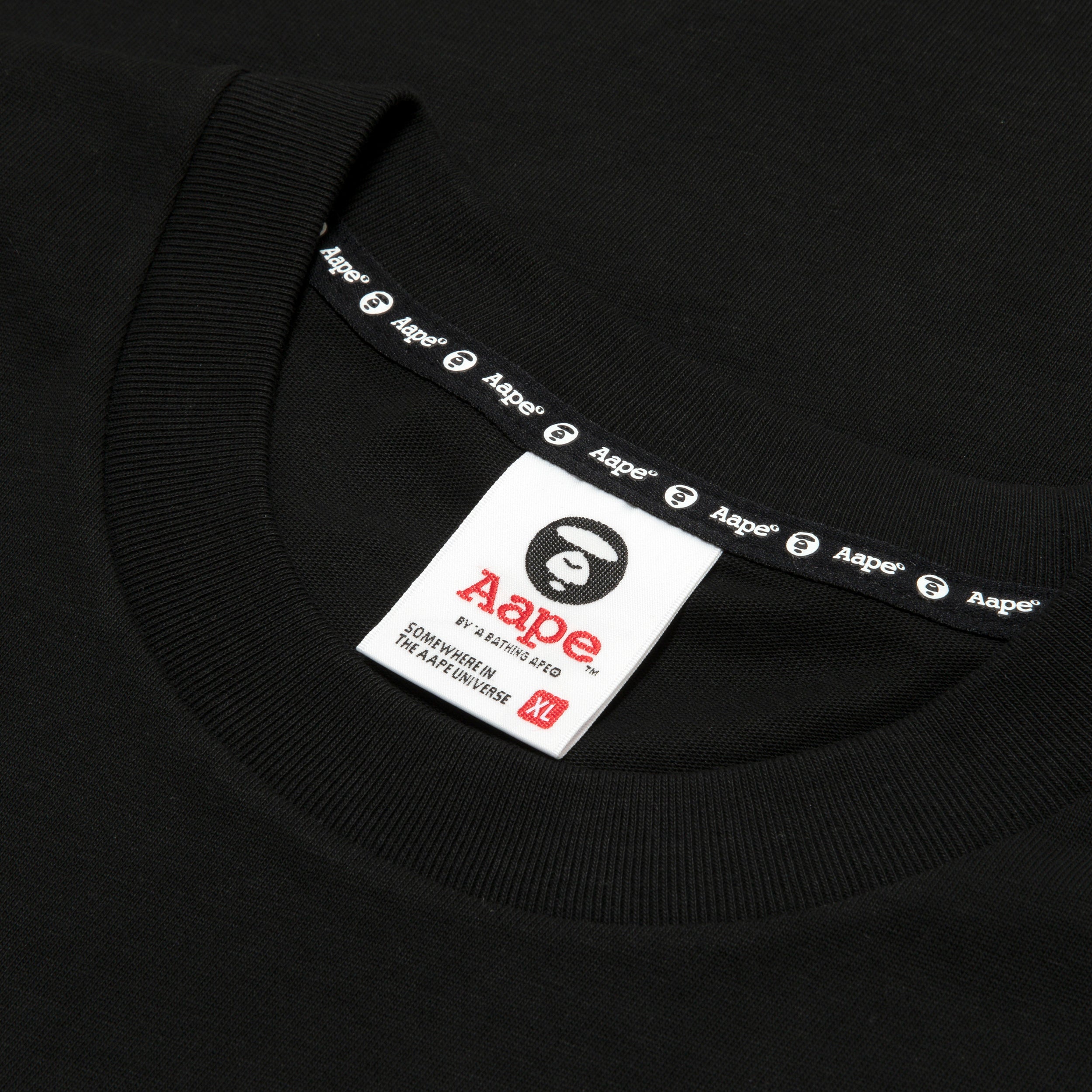 AAPEUNVS MOONFACE LOGO SHORT SLEEVE TEE