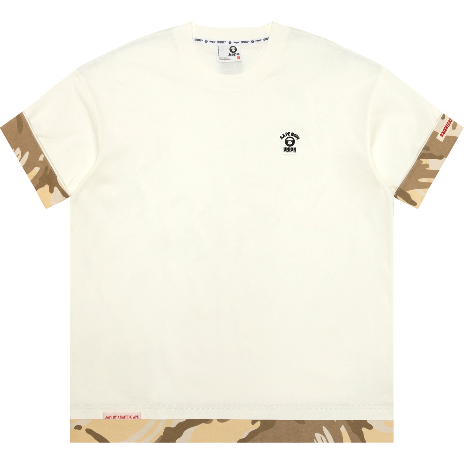 AAPENOW MOONFACE LOGO SHORT SLEEVE TEE