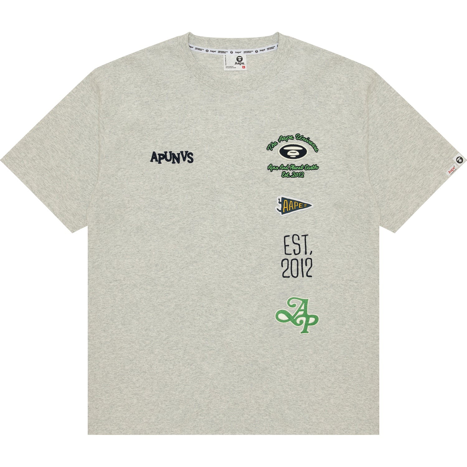 AAPEUNVS MULTI-LOGO TEE
