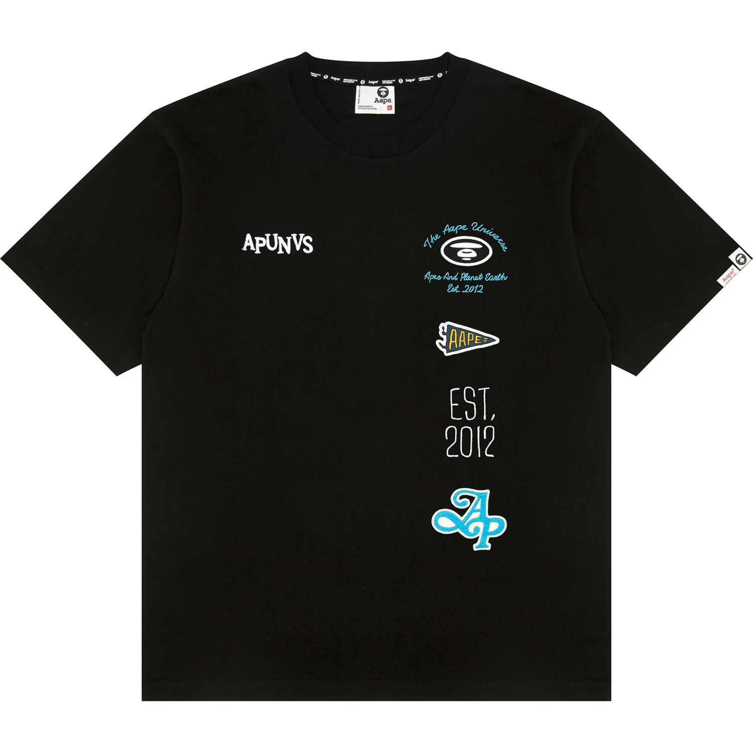 AAPEUNVS MULTI-LOGO TEE