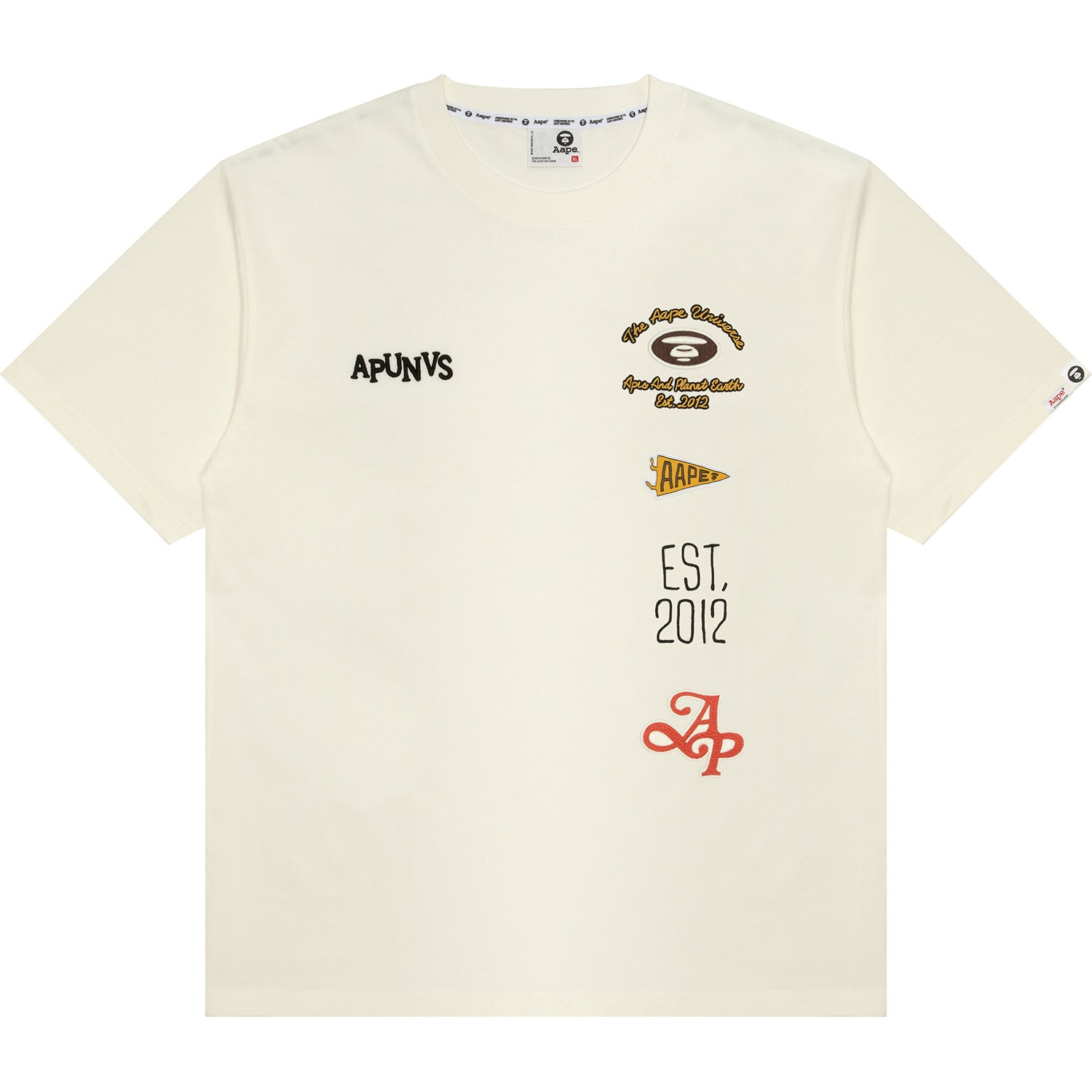 AAPEUNVS MULTI-LOGO TEE