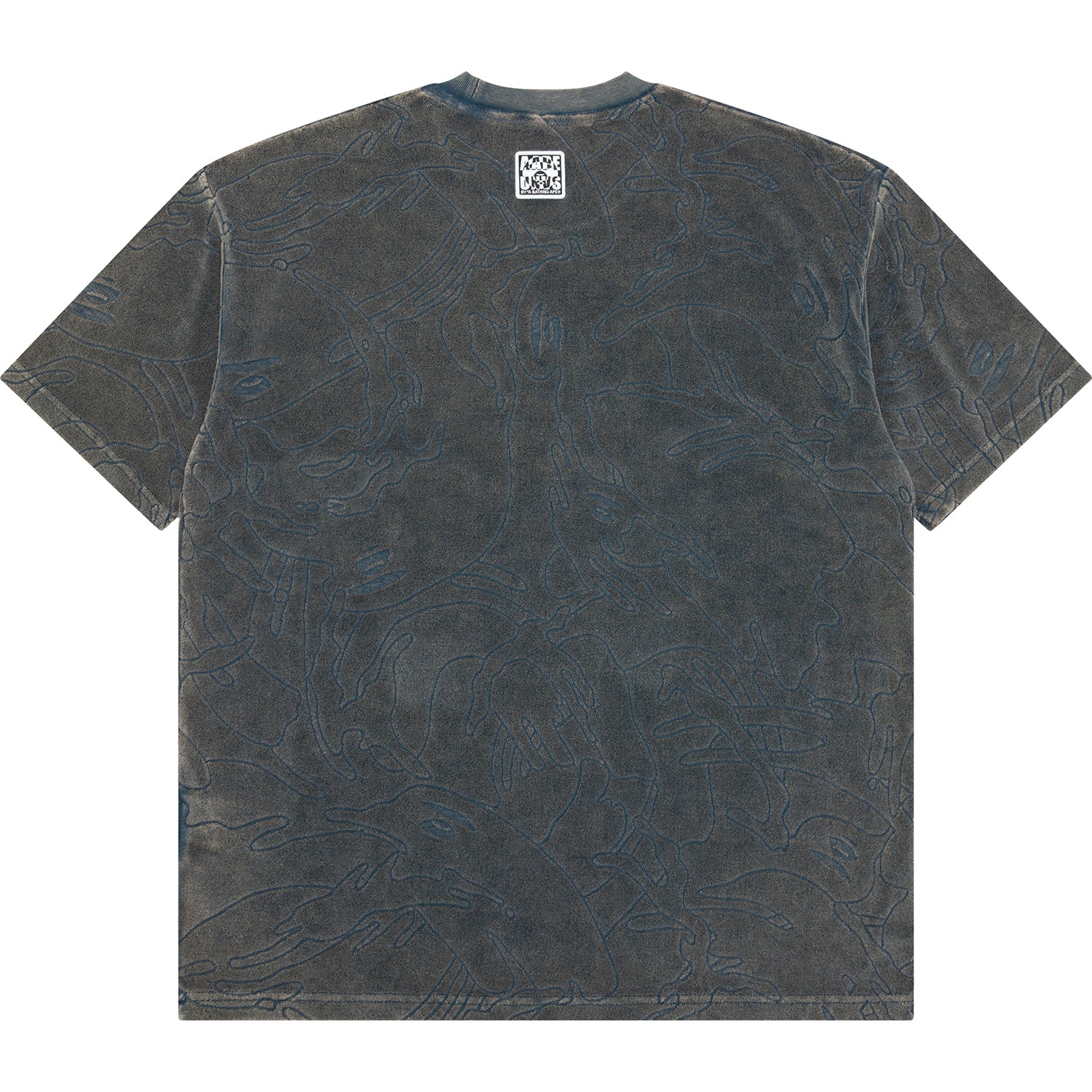 MOONFACE LOGO CAMO WASHED TEE