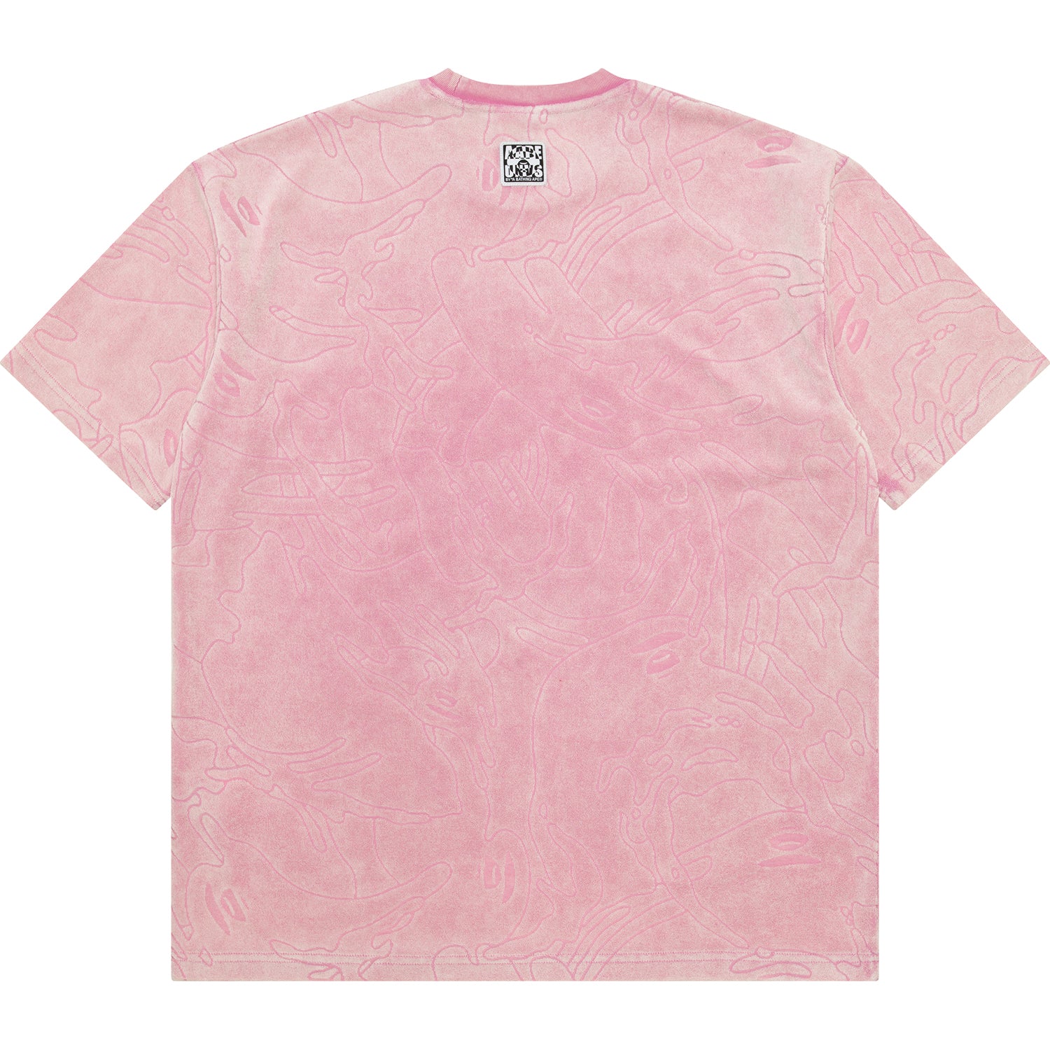 MOONFACE LOGO CAMO WASHED TEE