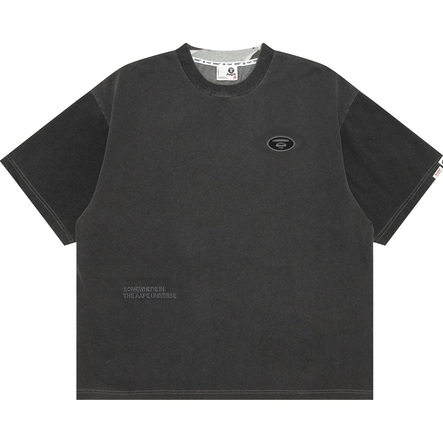 AAPEUNVS MOONFACE LOGO TEE
