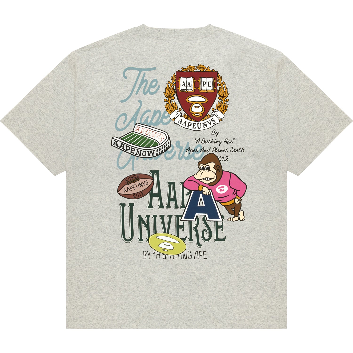 AAPEUNVS MOONFACE GRAPHIC TEE