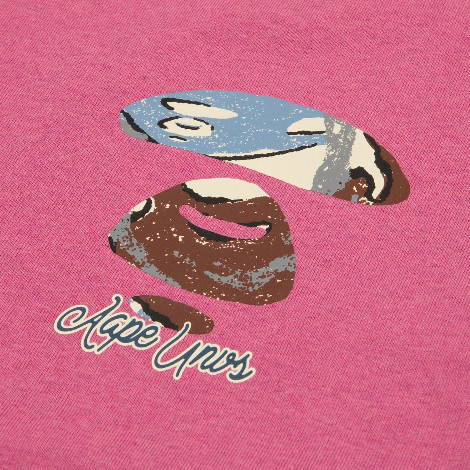 AAPEUNVS MOONFACE GRAPHIC TEE