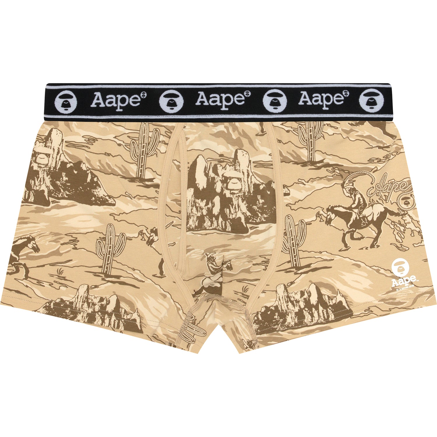 AAPUWM5240XBO/MOONFACE LOGO DESERT LANDSCAPE PRINT BOXER BRIEFS
