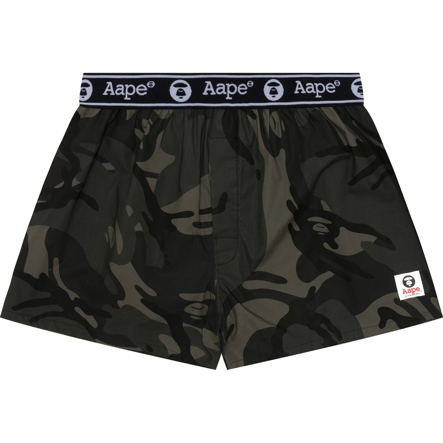 AAPUWM5242XXO/MOONFACE LOGO CAMO PRINT BOXER SHORTS