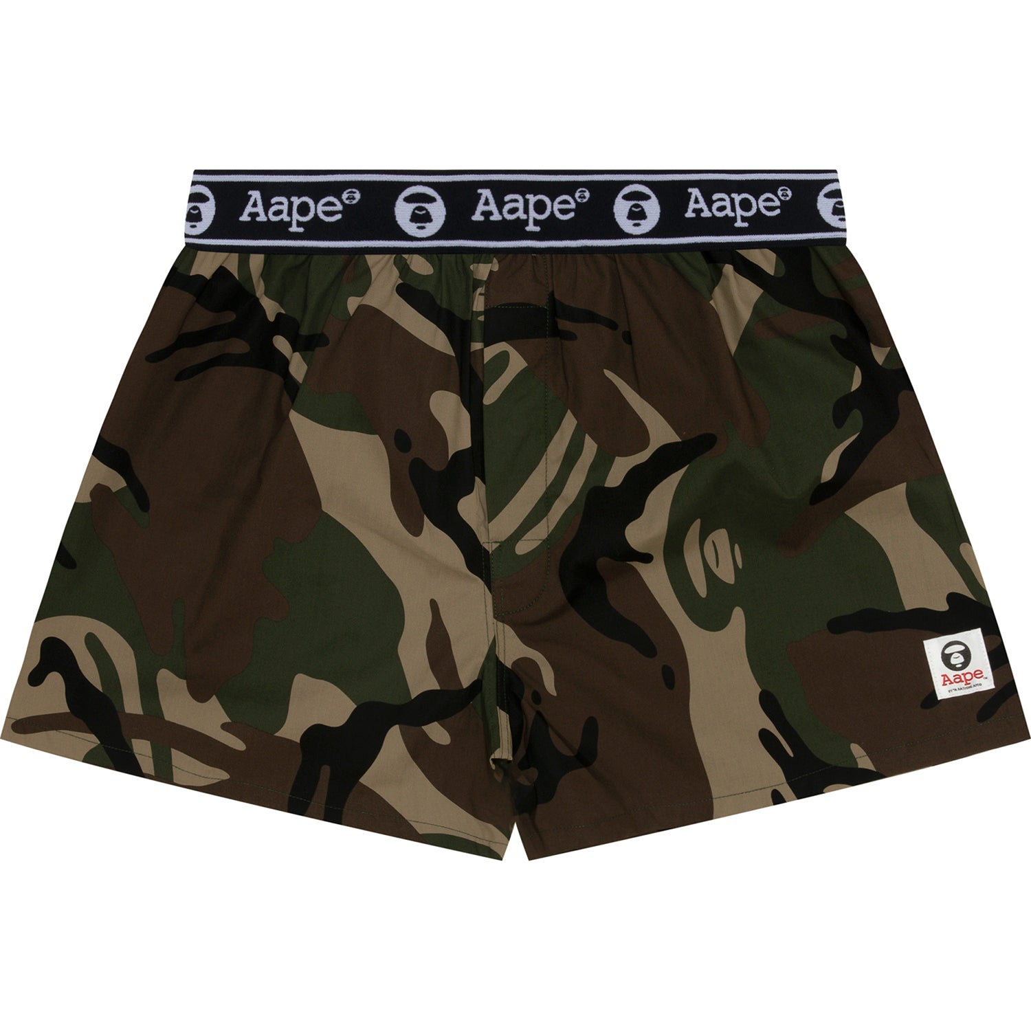 AAPUWM5242XXO/MOONFACE LOGO CAMO PRINT BOXER SHORTS