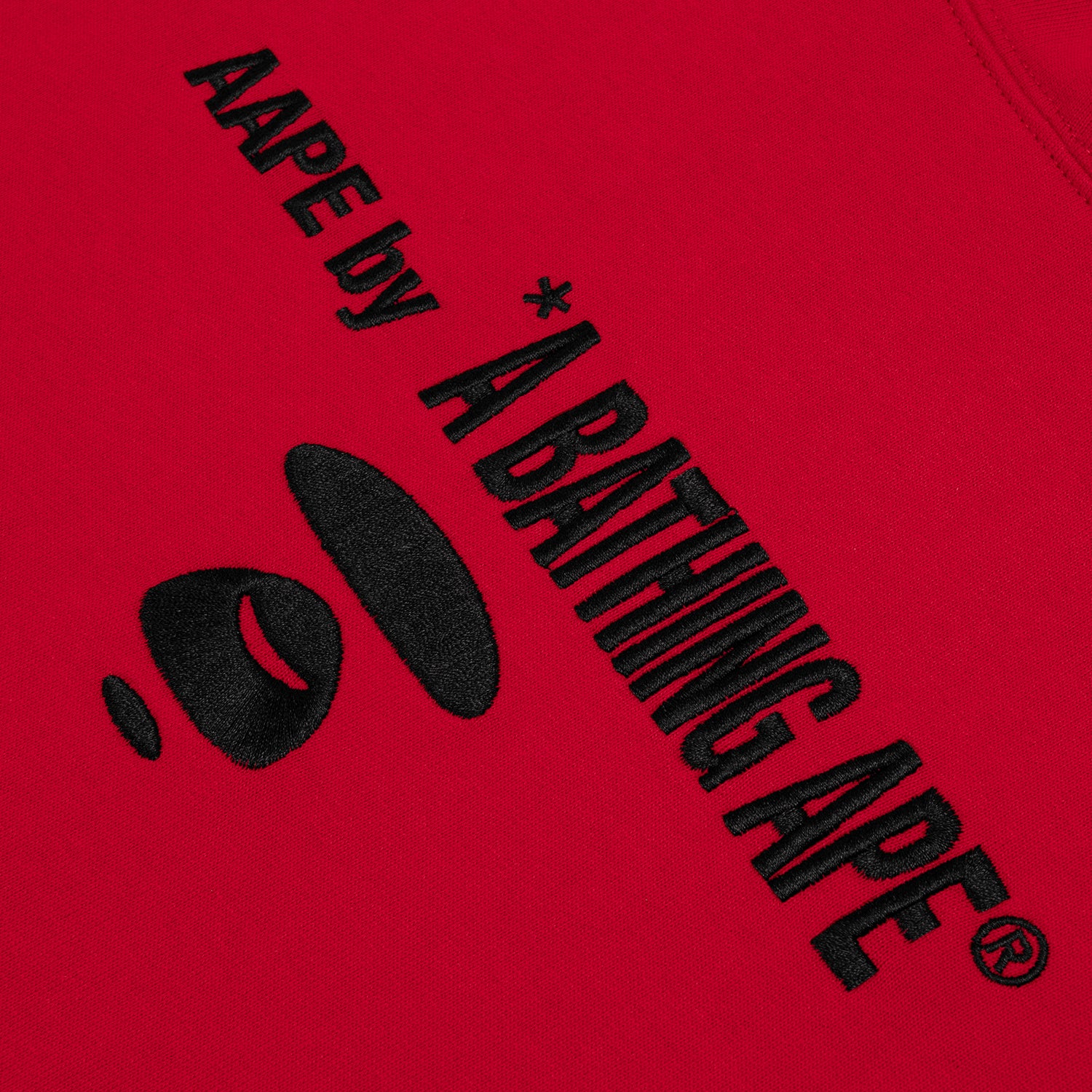 AAPE APE FACE LAYERED HOODIE
