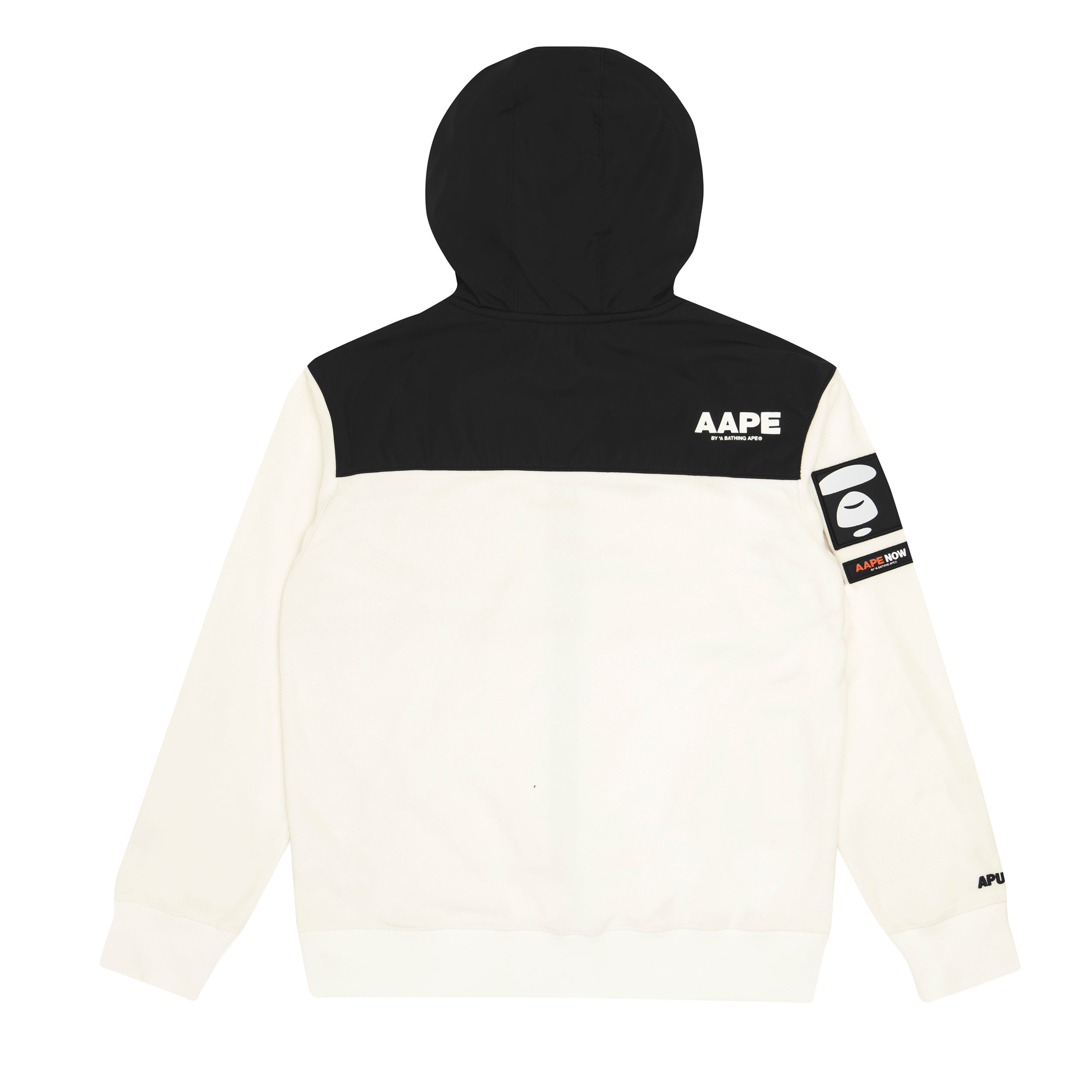AAPE PANELLED ZIP HOODIE