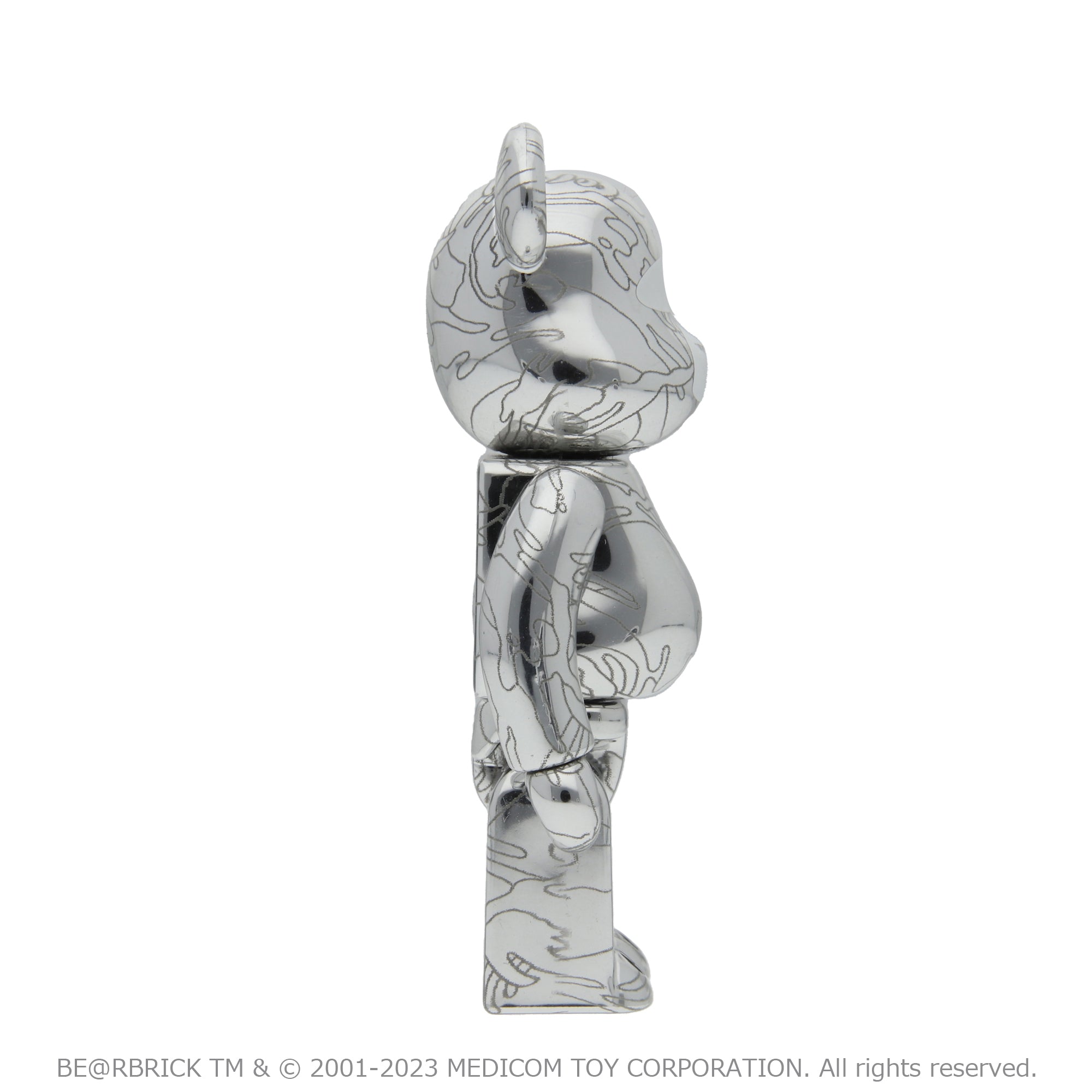 AAPE X BE@RBRICK 10TH ANNIVERSARY MOONFACE CAMO 100% & 400% SET