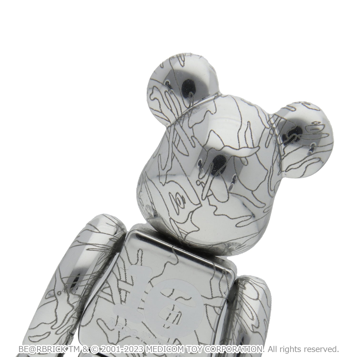 AAPE X BE@RBRICK 10TH ANNIVERSARY MOONFACE CAMO 100% & 400% SET
