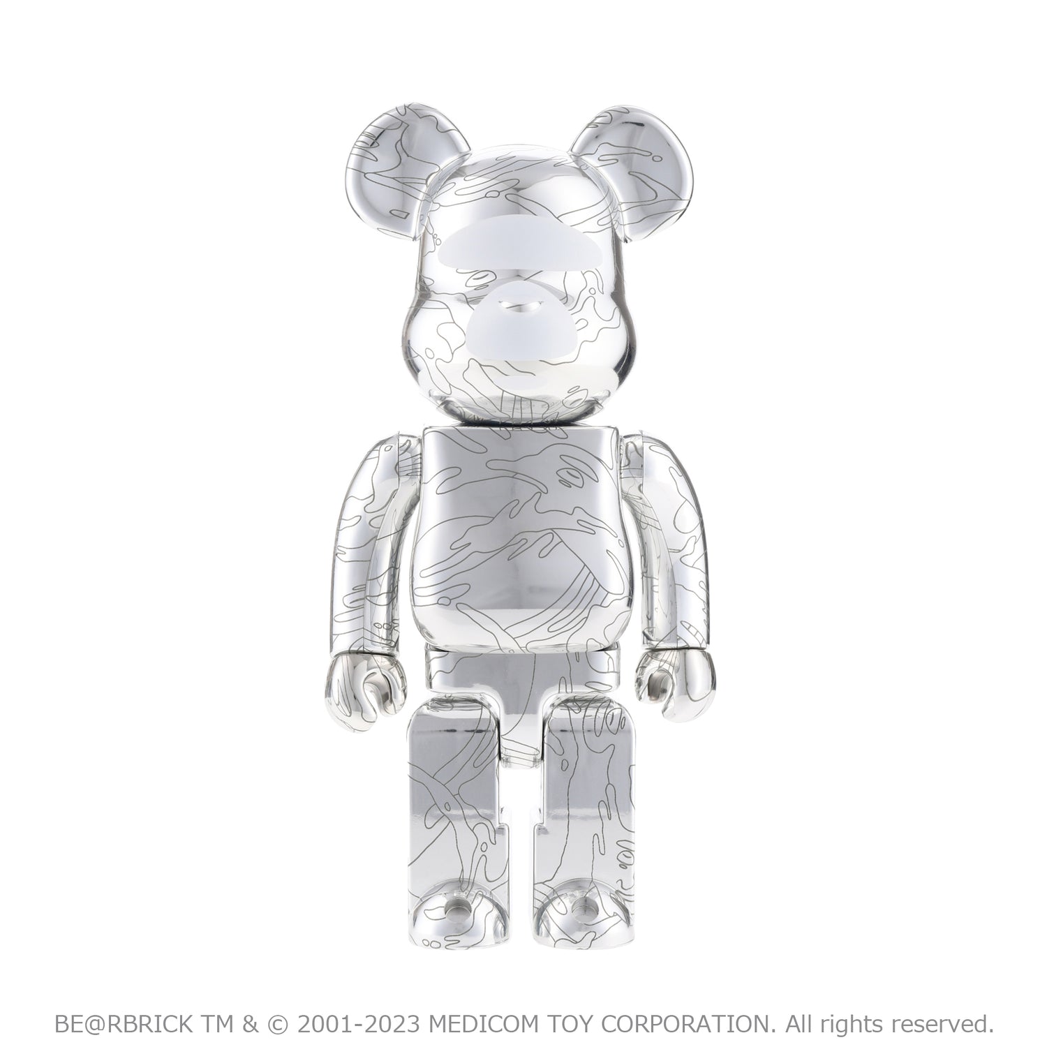 AAPE X BE@RBRICK 10TH ANNIVERSARY MOONFACE CAMO 100% & 400% SET