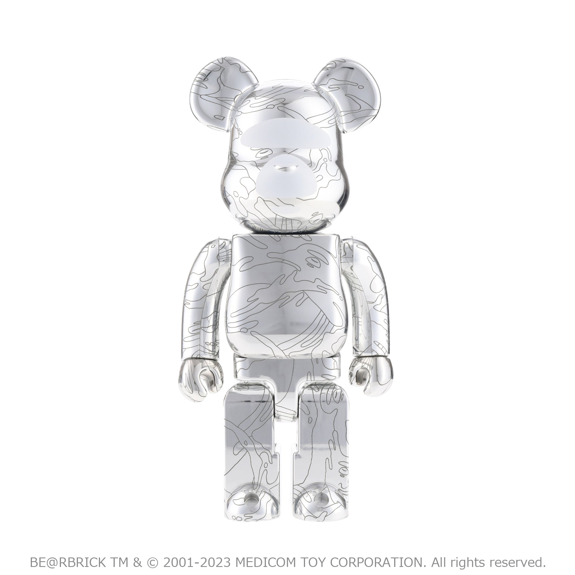AAPE X BE@RBRICK 10TH ANNIVERSARY MOONFACE CAMO 100% & 400% SET
