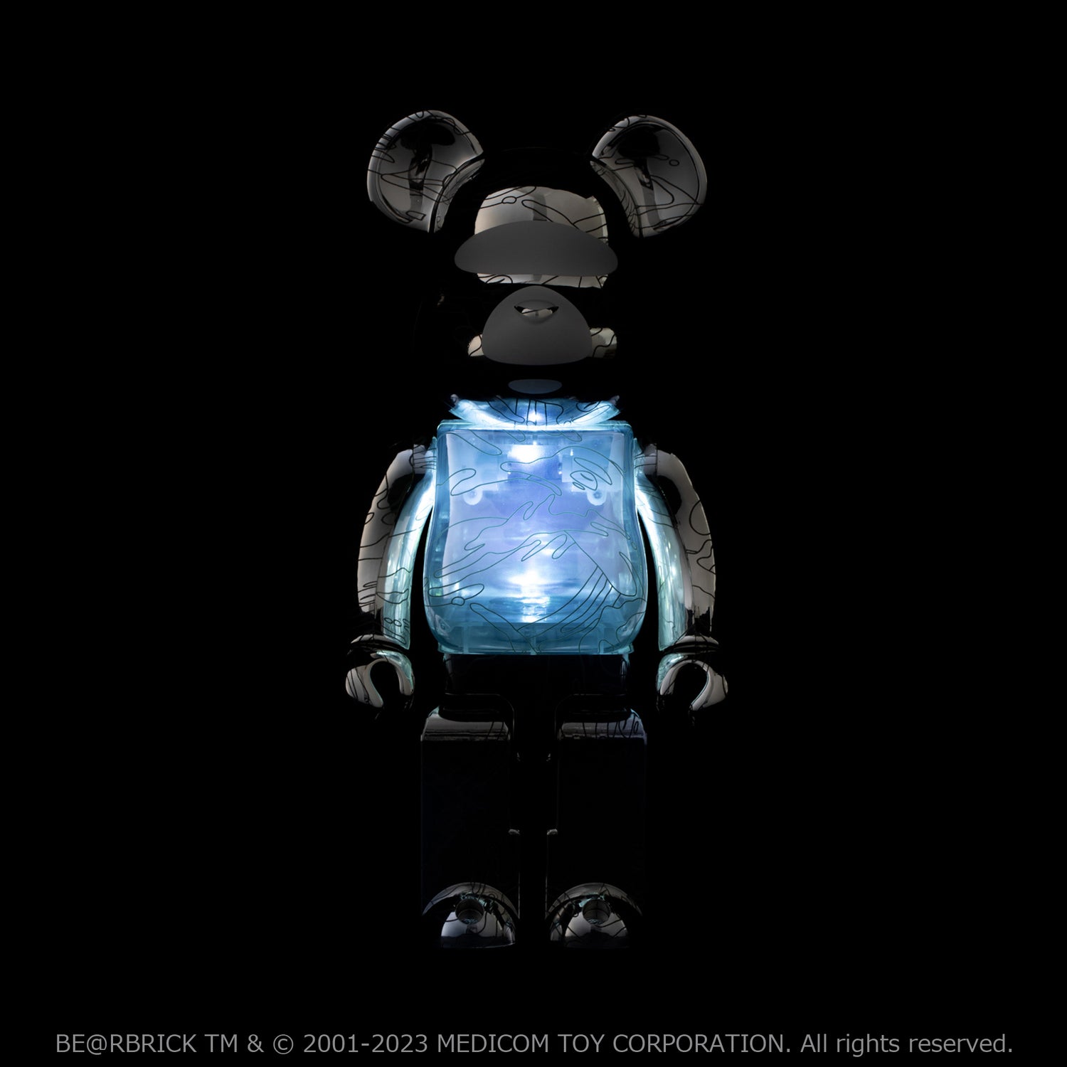 AAPE X BE@RBRICK 10TH ANNIVERSARY MOONFACE CAMO 100% & 400% SET